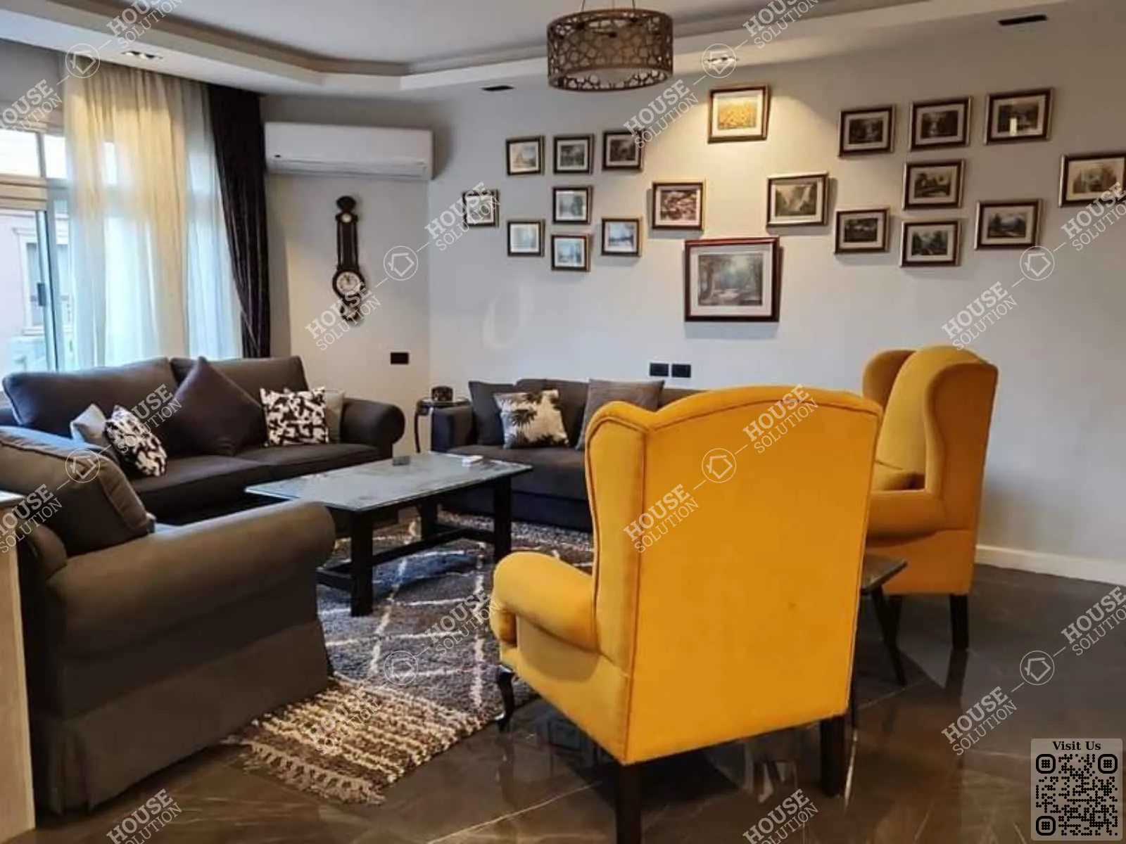 RECEPTION @ Apartments For Rent In Maadi Maadi Sarayat Area: 150 m² consists of 2 Bedrooms 2 Bathrooms Modern furnished 5 stars #5949-0