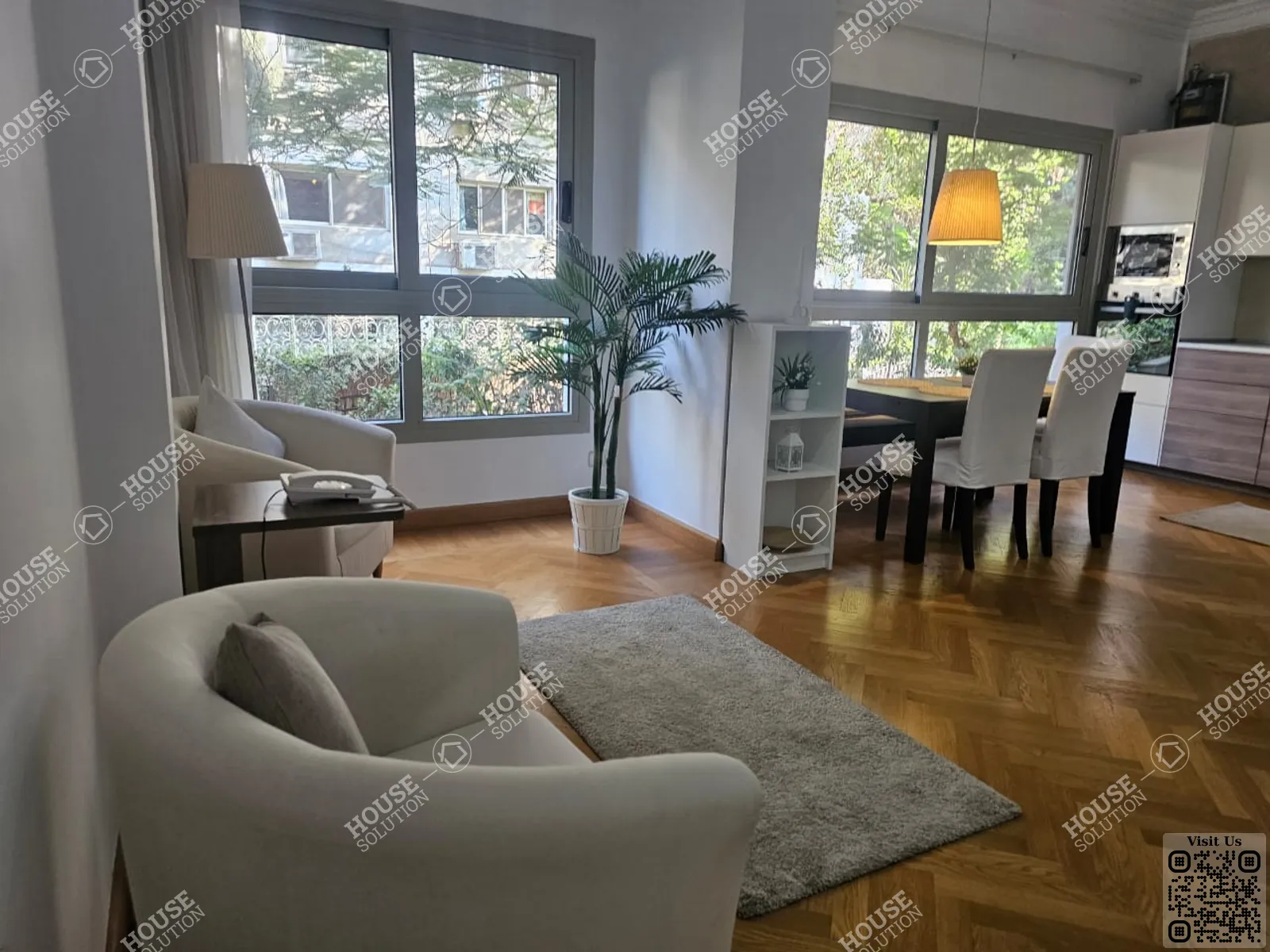 RECEPTION  @ Apartments For Rent In Maadi Maadi Sarayat Area: 150 m² consists of 3 Bedrooms 2 Bathrooms Modern furnished 5 stars #5950-2