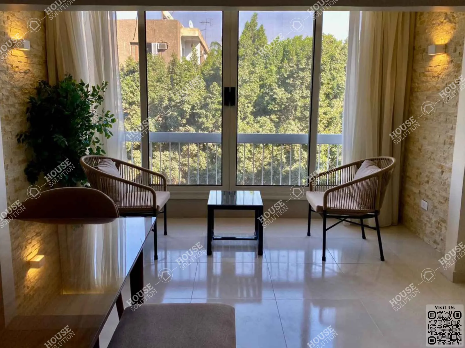 RECEPTION  @ Apartments For Rent In Maadi Maadi Degla Area: 110 m² consists of 2 Bedrooms 2 Bathrooms Modern furnished 5 stars #5951-1