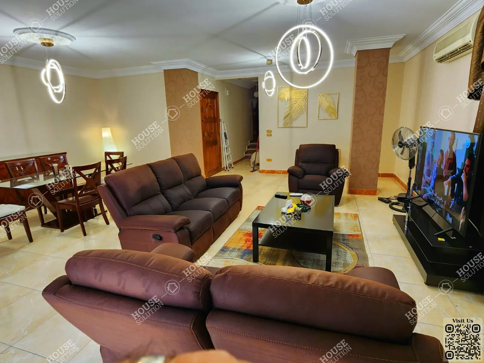 RECEPTION  @ Apartments For Rent In Maadi Maadi Degla Area: 150 m² consists of 2 Bedrooms 2 Bathrooms Modern furnished 5 stars #5955-0