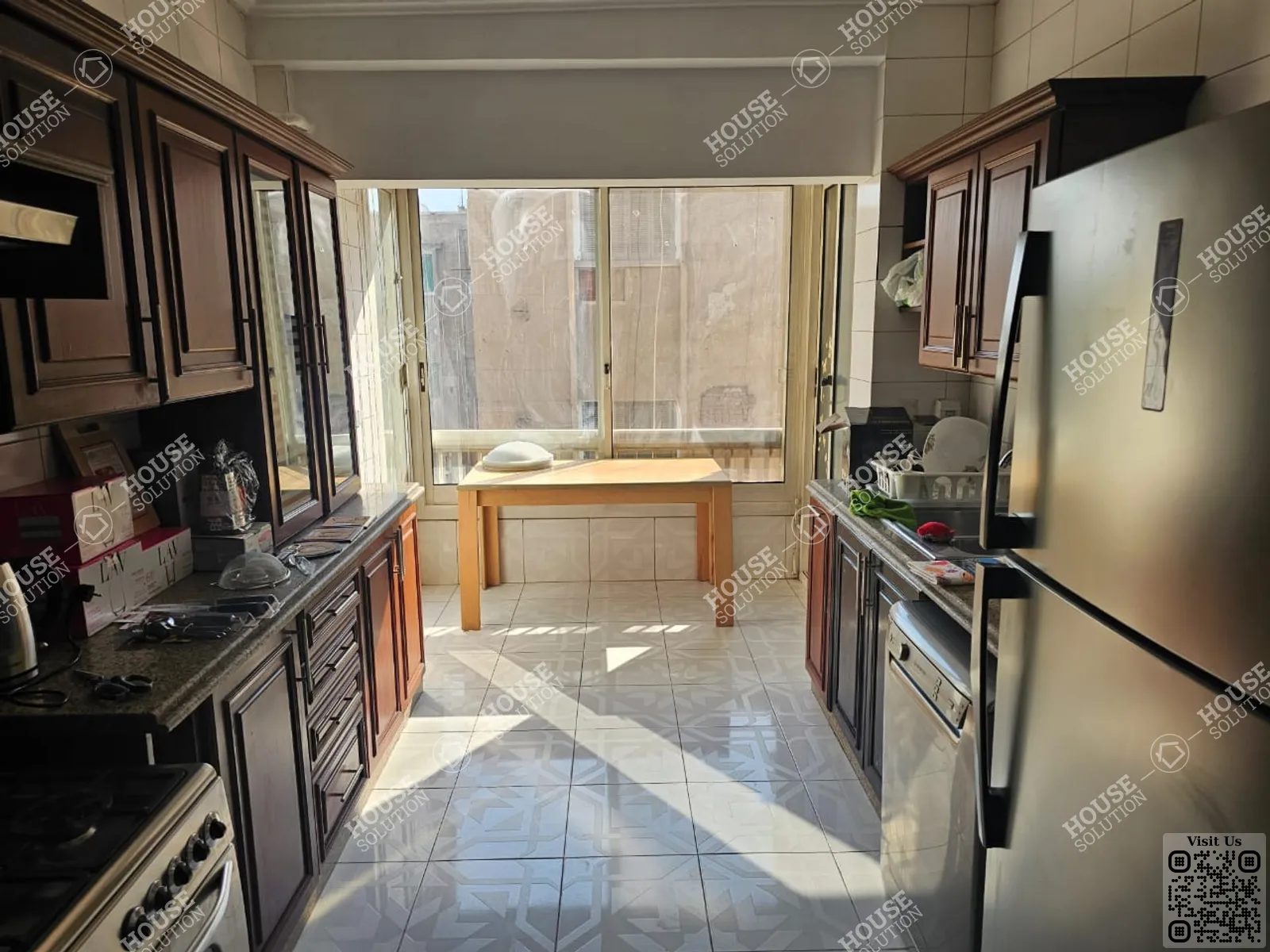 KITCHEN @ Apartments For Rent In Maadi Maadi Sarayat Area: 230 m² consists of 3 Bedrooms 2 Bathrooms Furnished 5 stars #5959-1