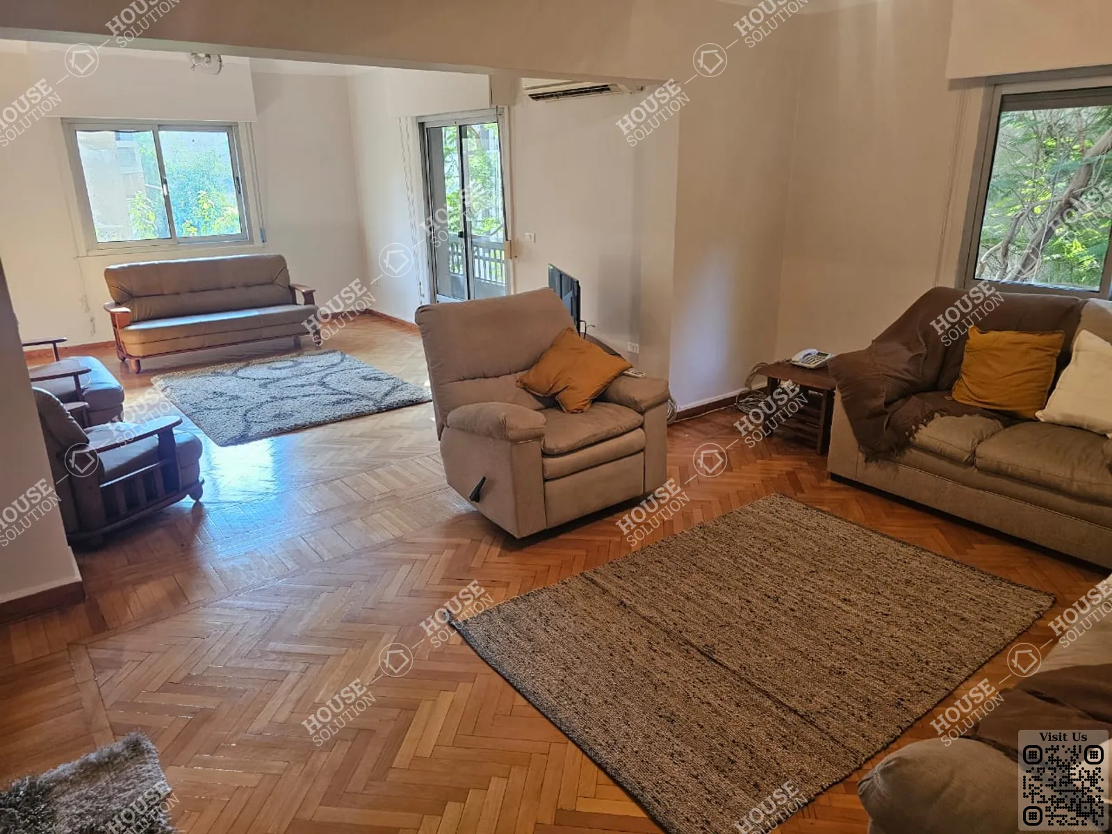 RECEPTION @ Apartments For Rent In Maadi Maadi Sarayat Area: 230 m² consists of 3 Bedrooms 2 Bathrooms Furnished 5 stars #5959-0