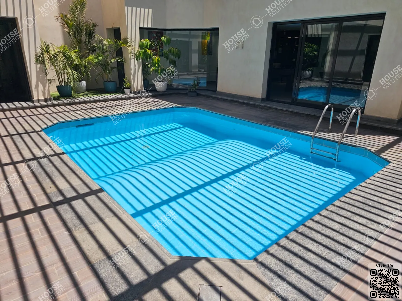 SHARED SWIMMING POOL @ Apartments For Rent In Maadi Maadi Sarayat Area: 110 m² consists of 1 Bedrooms 2 Bathrooms Modern furnished 5 stars #5960-2