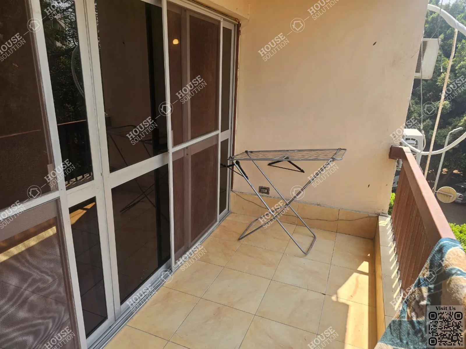 BALCONY @ Apartments For Rent In Maadi Maadi Degla Area: 125 m² consists of 2 Bedrooms 2 Bathrooms Furnished 5 stars #5961-2