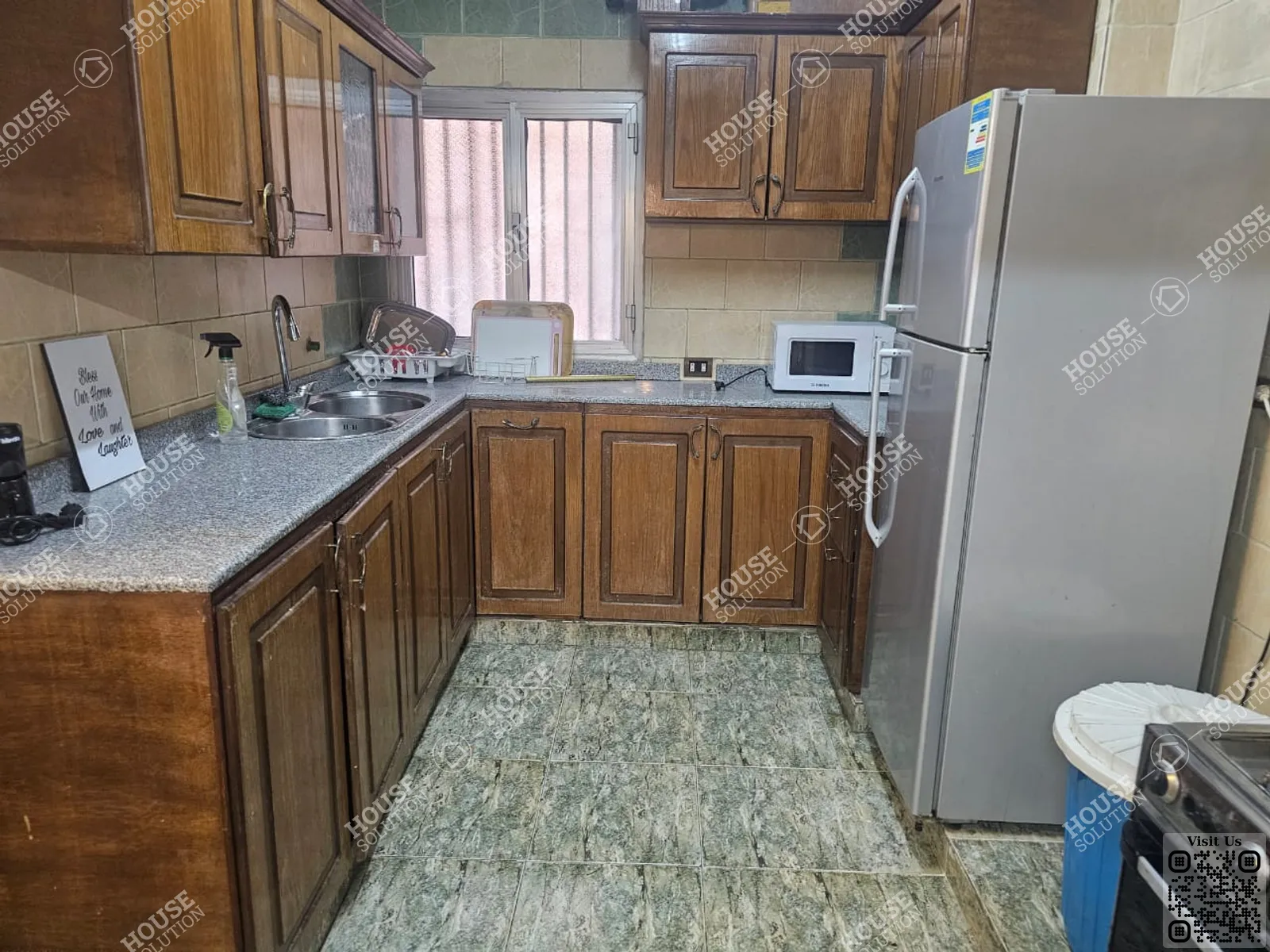 KITCHEN @ Apartments For Rent In Maadi Maadi Degla Area: 125 m² consists of 2 Bedrooms 2 Bathrooms Furnished 5 stars #5961-1