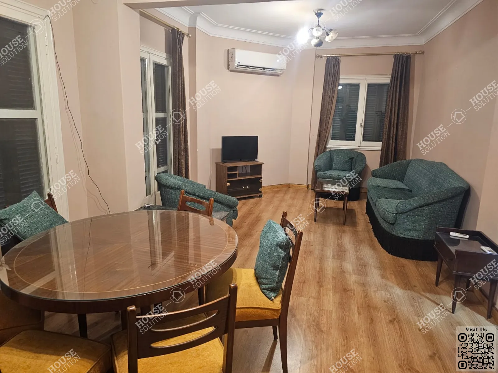 RECEPTION  @ Ground Floors For Rent In Maadi Maadi Degla Area: 110 m² consists of 2 Bedrooms 1 Bathrooms Furnished 5 stars #5964-0