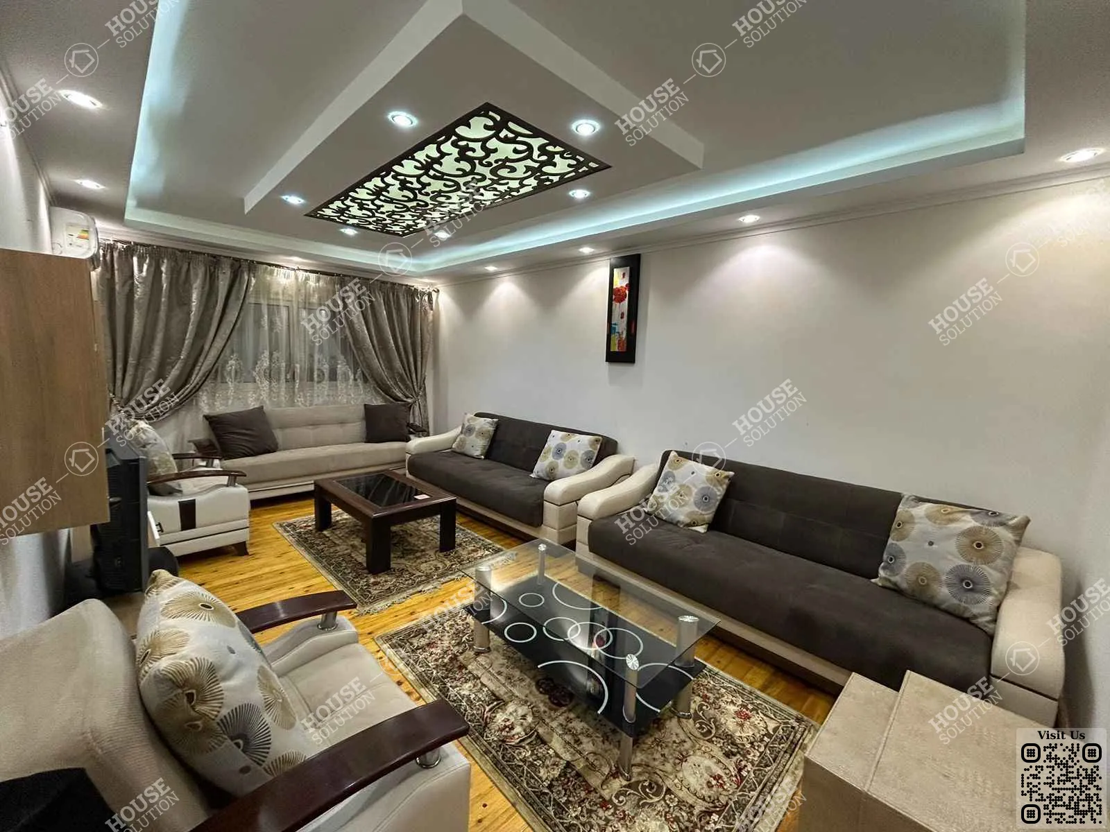 RECEPTION @ Apartments For Rent In Maadi Maadi Sarayat Area: 200 m² consists of 3 Bedrooms 2 Bathrooms Furnished 5 stars #5971-0