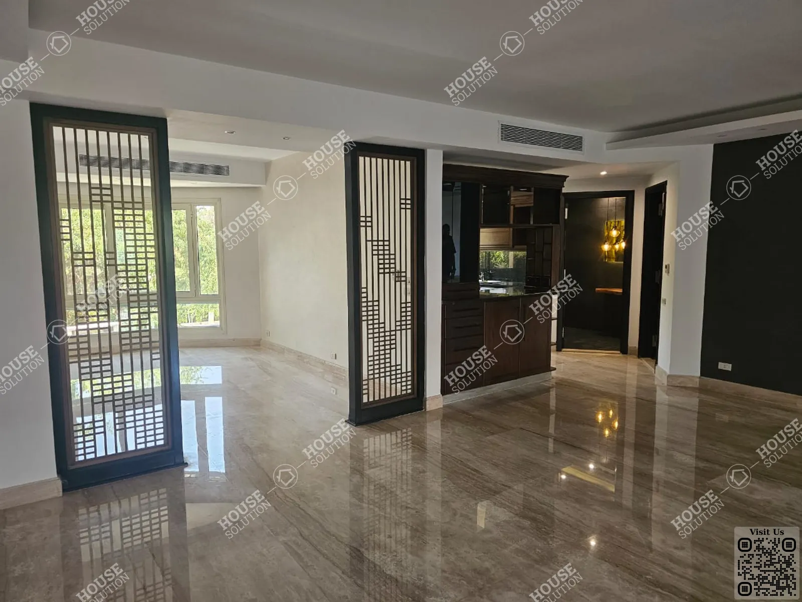 RECEPTION @ Apartments For Rent In Maadi Maadi Sarayat Area: 250 m² consists of 3 Bedrooms 3 Bathrooms Semi furnished 5 stars #5972-1
