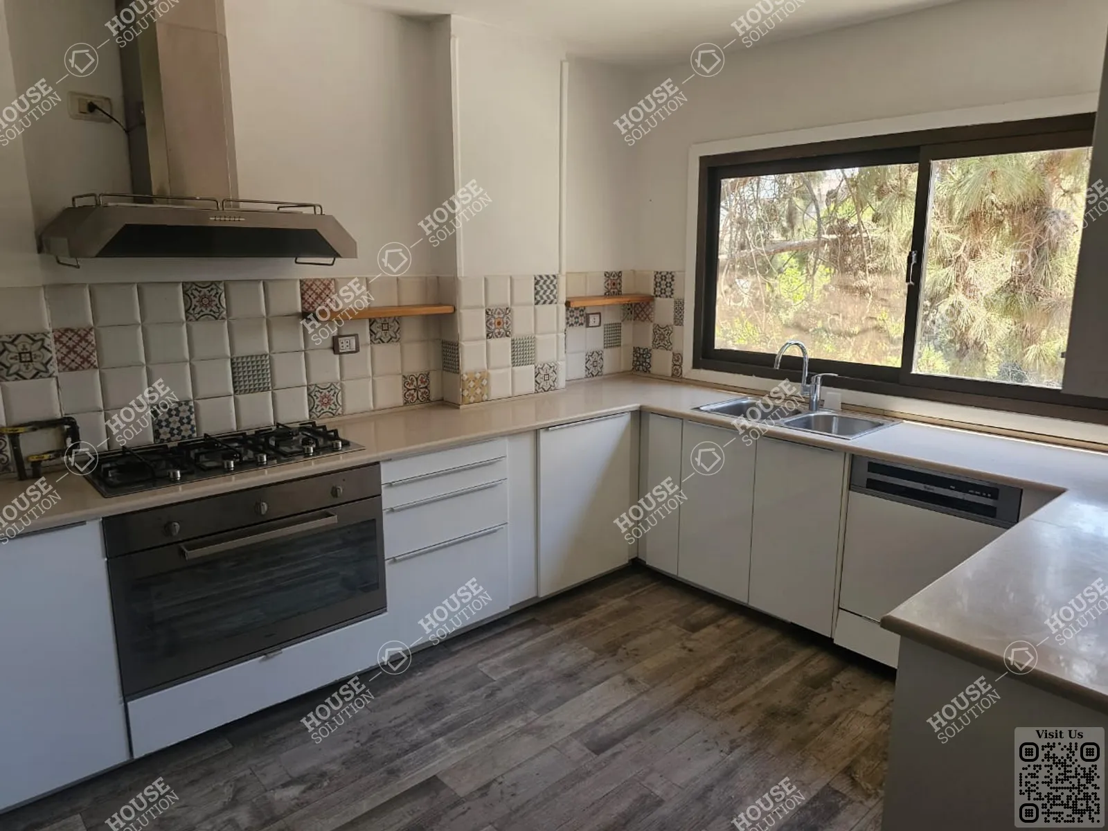 KITCHEN  @ Penthouses For Rent In Maadi Maadi Sarayat Area: 300 m² consists of 3 Bedrooms 3 Bathrooms Modern furnished 5 stars #5974-2