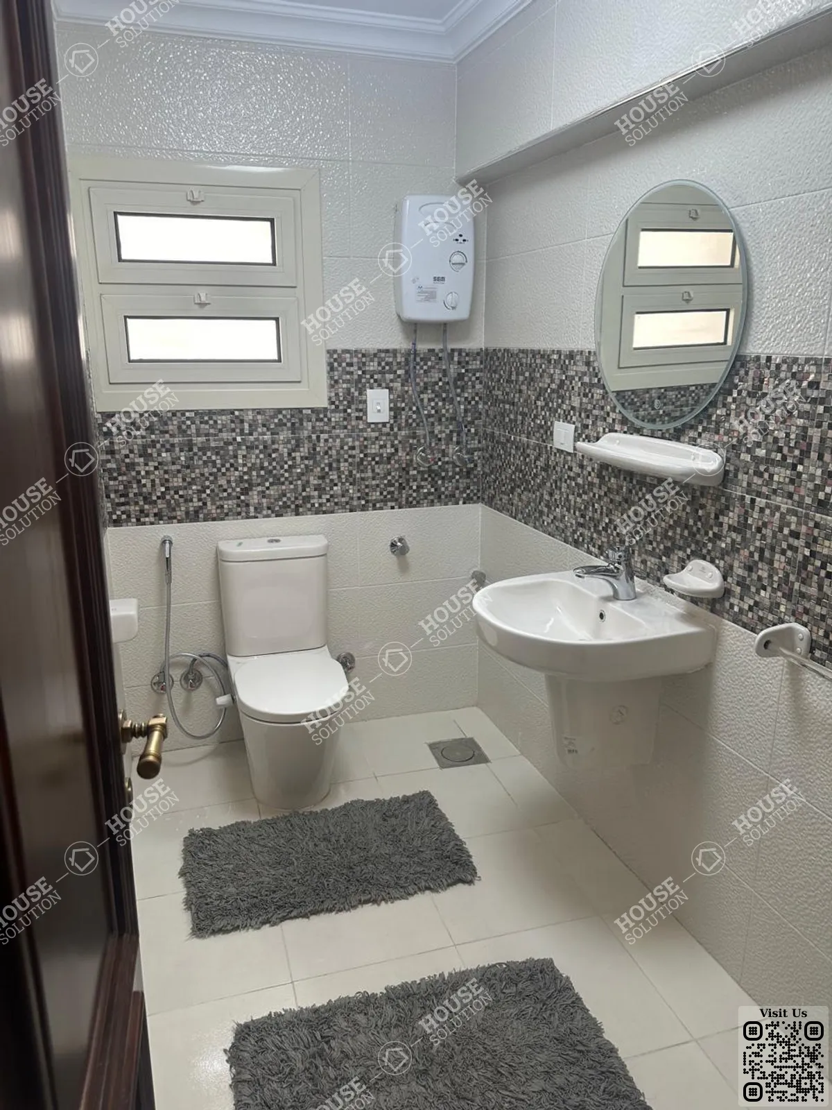MASTER BATHROOM @ Apartments For Rent In Maadi Maadi Degla Area: 165 m² consists of 2 Bedrooms 2 Bathrooms Modern furnished 4 stars #5978-1