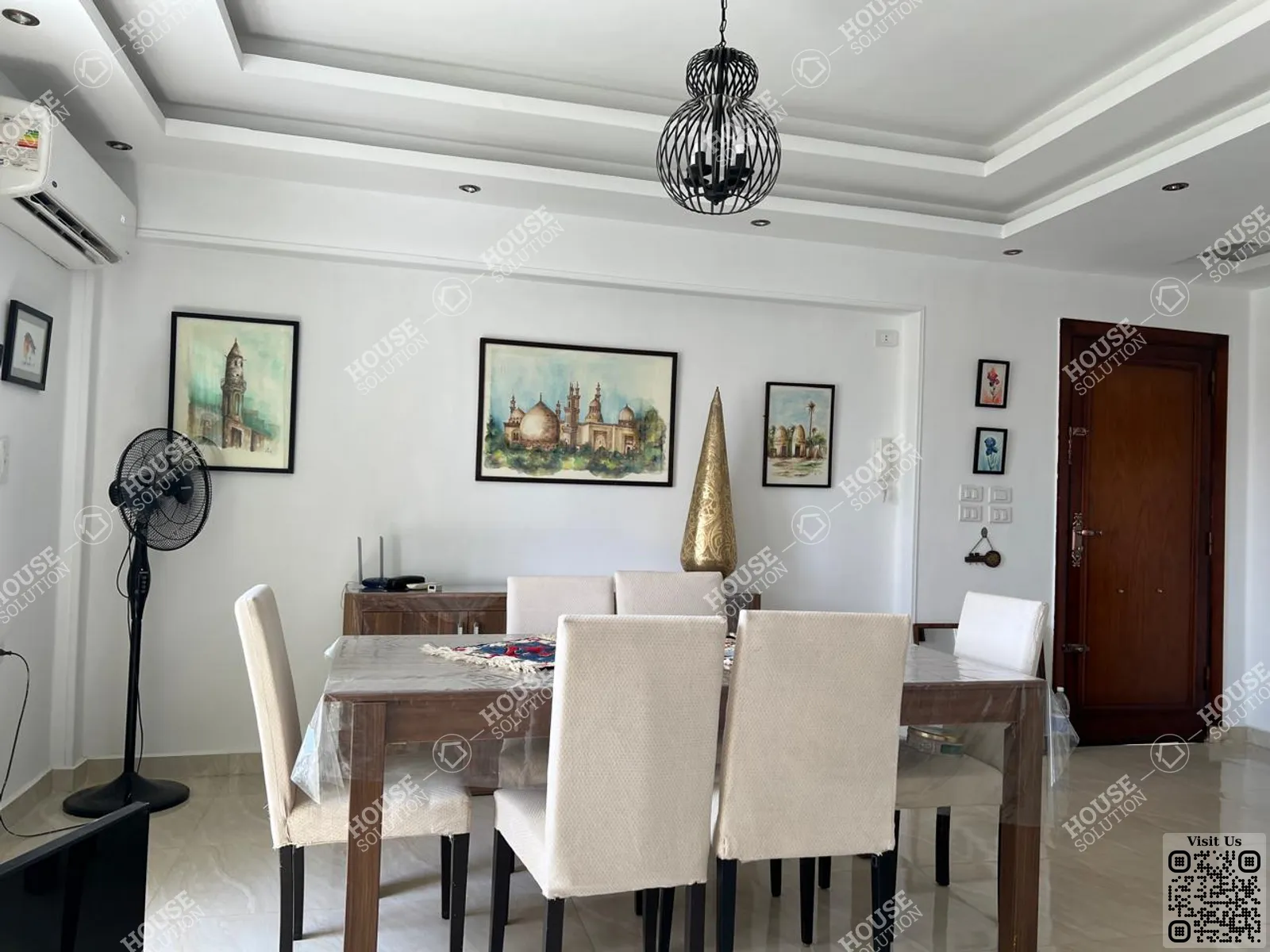 DINING AREA @ Apartments For Rent In Maadi Maadi Degla Area: 150 m² consists of 2 Bedrooms 2 Bathrooms Modern furnished 4 stars #5979-2