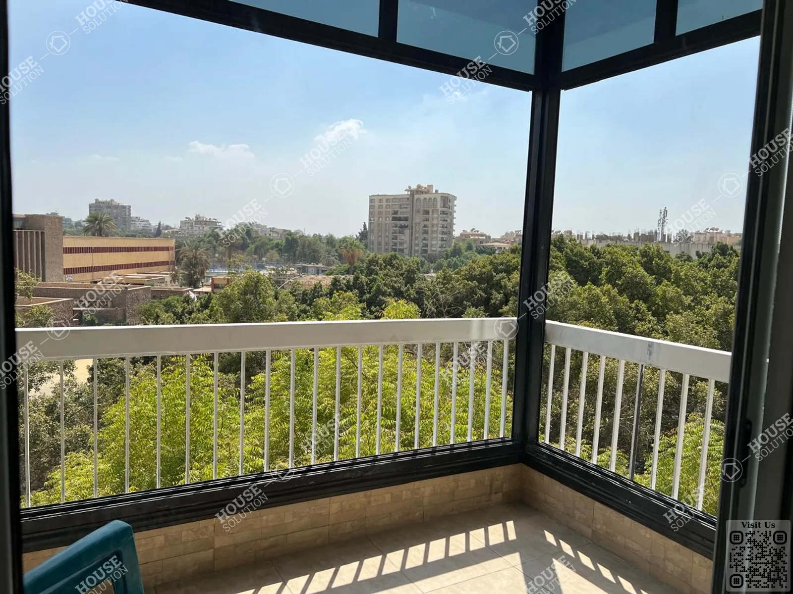 BALCONY  @ Apartments For Rent In Maadi Maadi Degla Area: 150 m² consists of 2 Bedrooms 2 Bathrooms Modern furnished 4 stars #5979-1