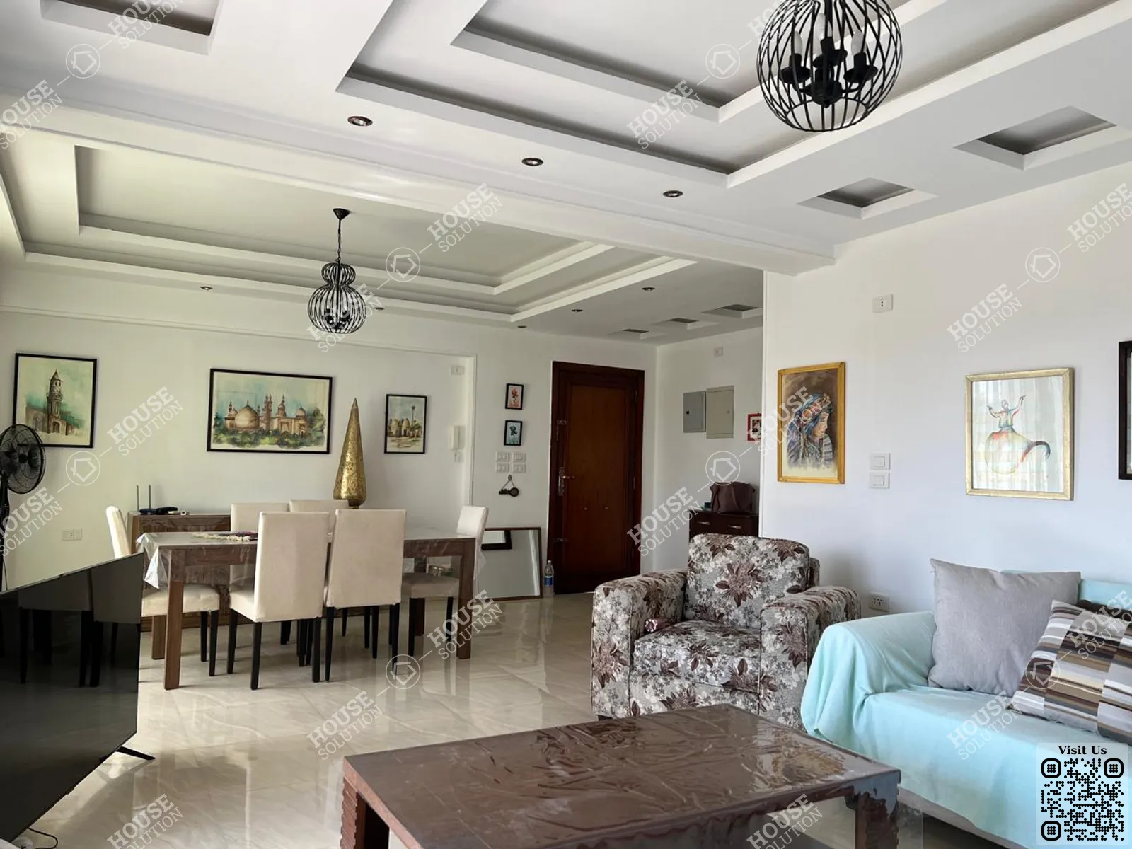 RECEPTION  @ Apartments For Rent In Maadi Maadi Degla Area: 150 m² consists of 2 Bedrooms 2 Bathrooms Modern furnished 4 stars #5979-0