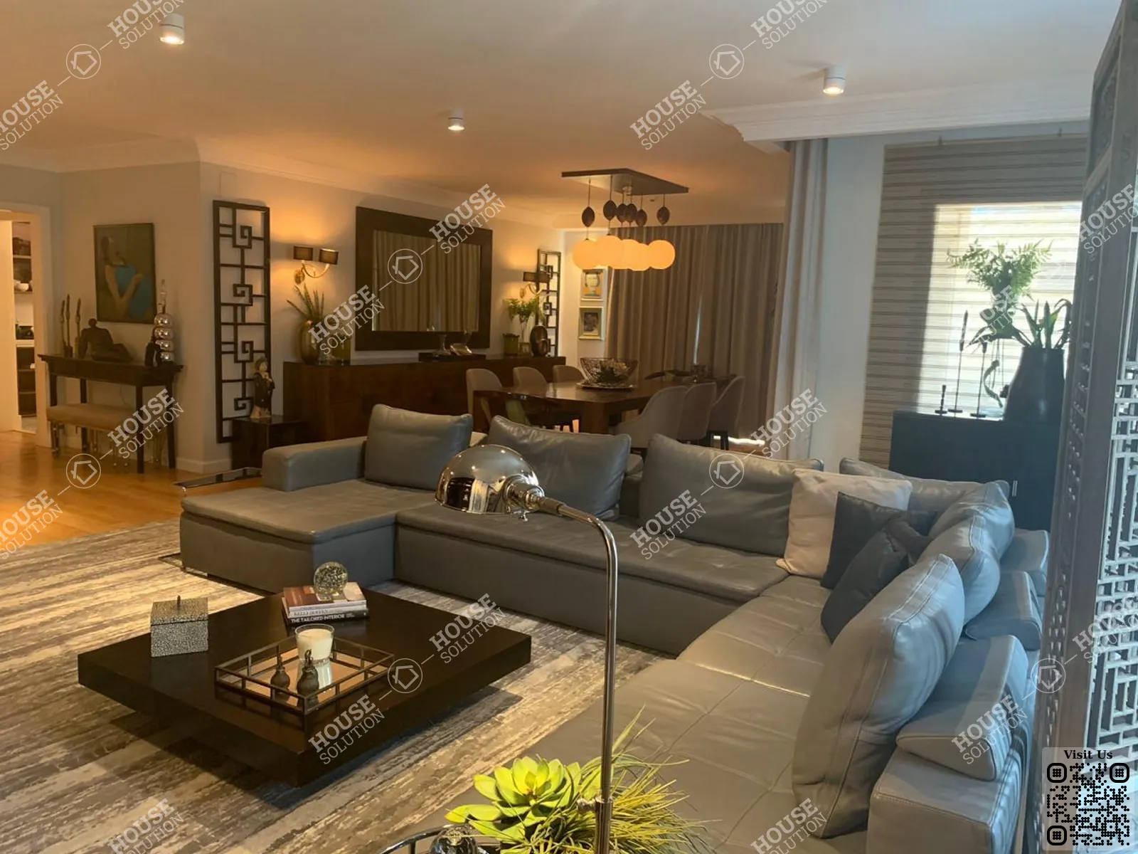 RECEPTION  @ Apartments For Rent In Maadi Maadi Sarayat Area: 380 m² consists of 4 Bedrooms 4 Bathrooms Modern furnished 5 stars #5980-0