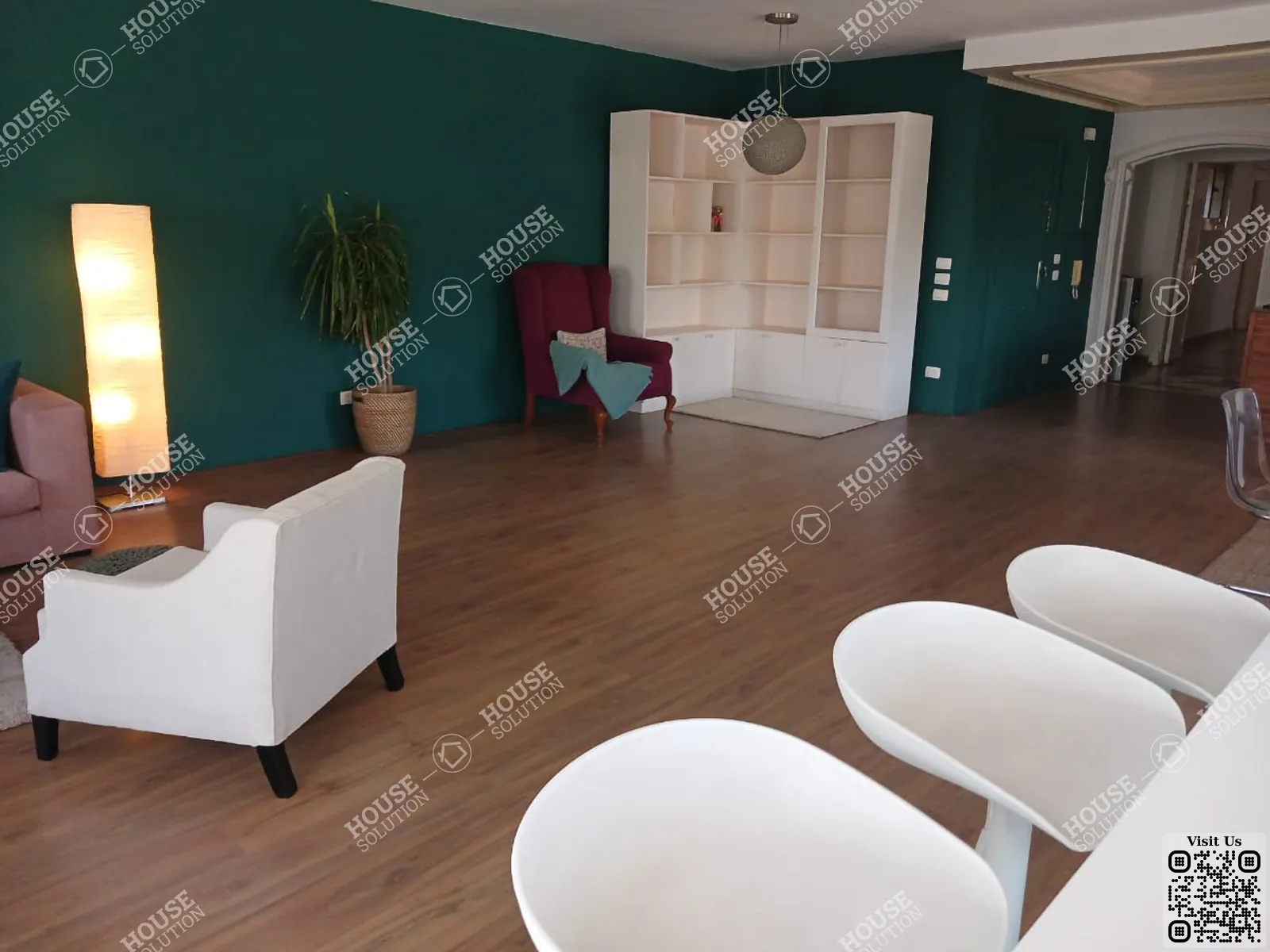 RECEPTION @ Apartments For Rent In Maadi Maadi Degla Area: 160 m² consists of 3 Bedrooms 2 Bathrooms Modern furnished 3 stars #5987-1