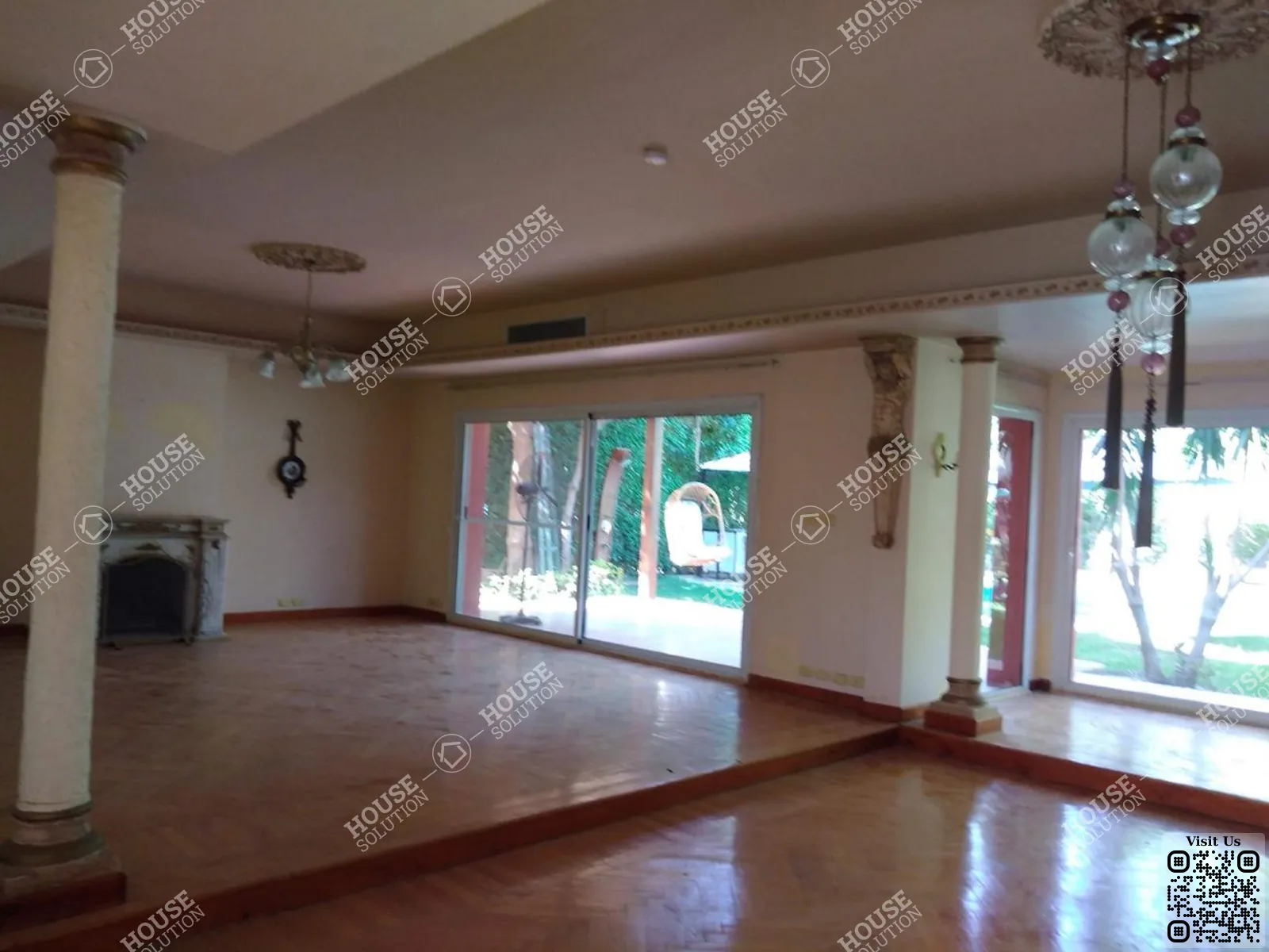 RECEPTION @ Villas For Rent In Katameya katameya Heights Area: 500 m² consists of 6 Bedrooms 6 Bathrooms Furnished 4 stars #5989-1