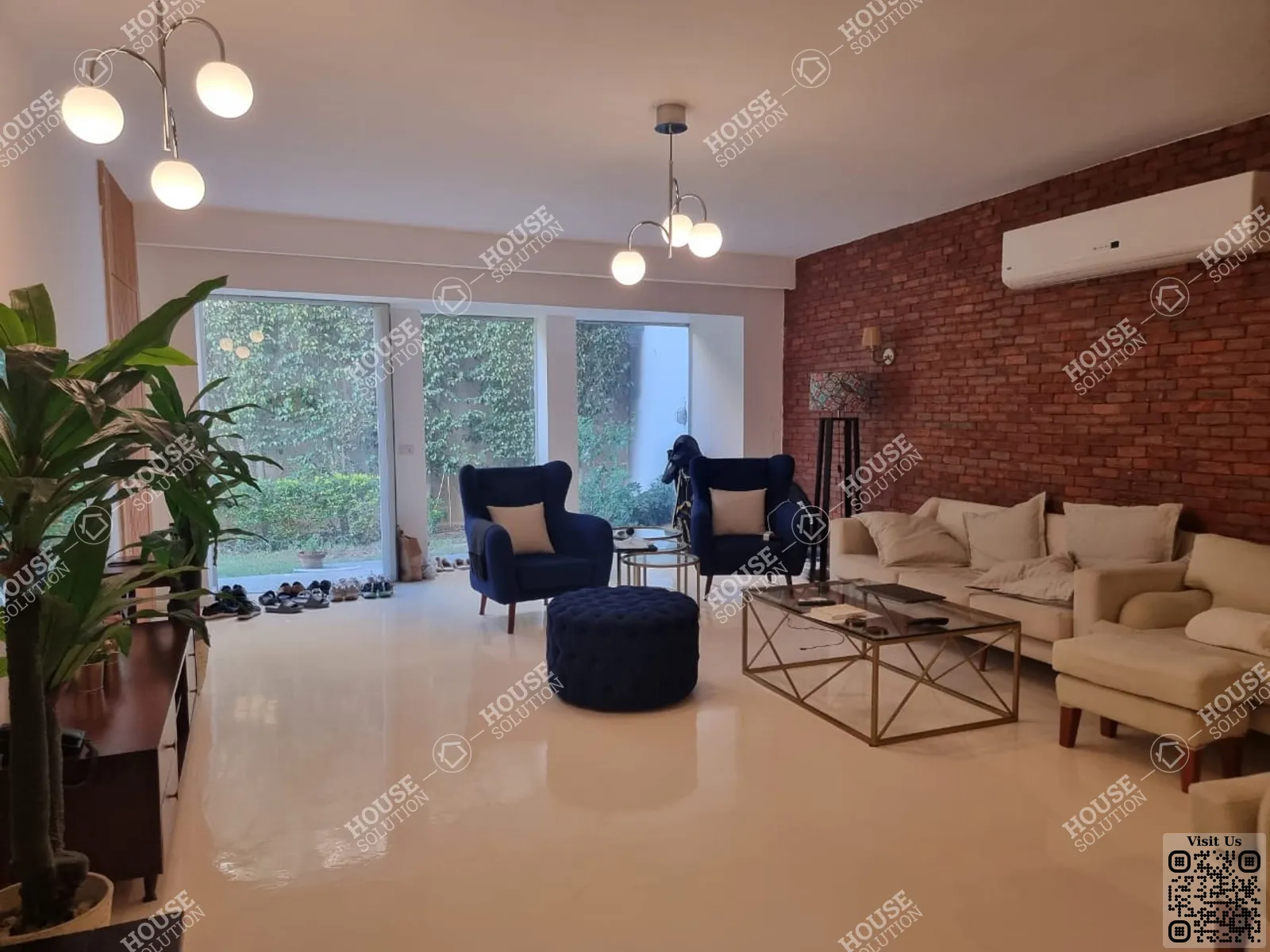 RECEPTION @ Villas For Rent In Katameya katameya Heights Area: 450 m² consists of 4 Bedrooms 5 Bathrooms Semi furnished 5 stars #5993-0