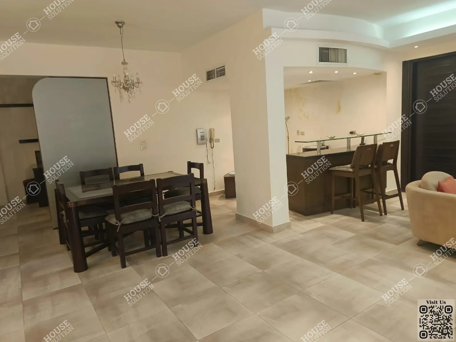 RECEPTION  @ Ground Floors For Sale In Maadi Maadi Sarayat Area: 260 m² consists of 5 Bedrooms 4 Bathrooms Furnished 5 stars #5998-2