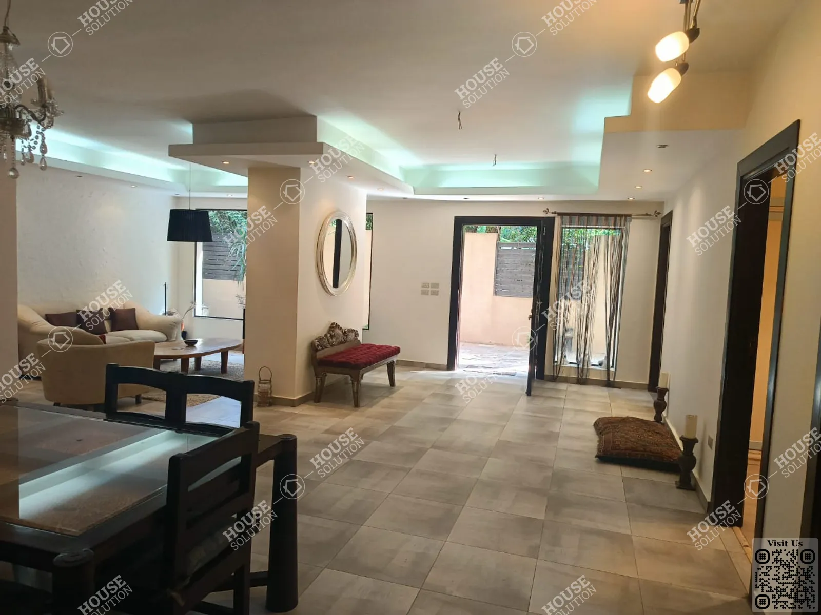 RECEPTION  @ Ground Floors For Sale In Maadi Maadi Sarayat Area: 260 m² consists of 5 Bedrooms 4 Bathrooms Furnished 5 stars #5998-1