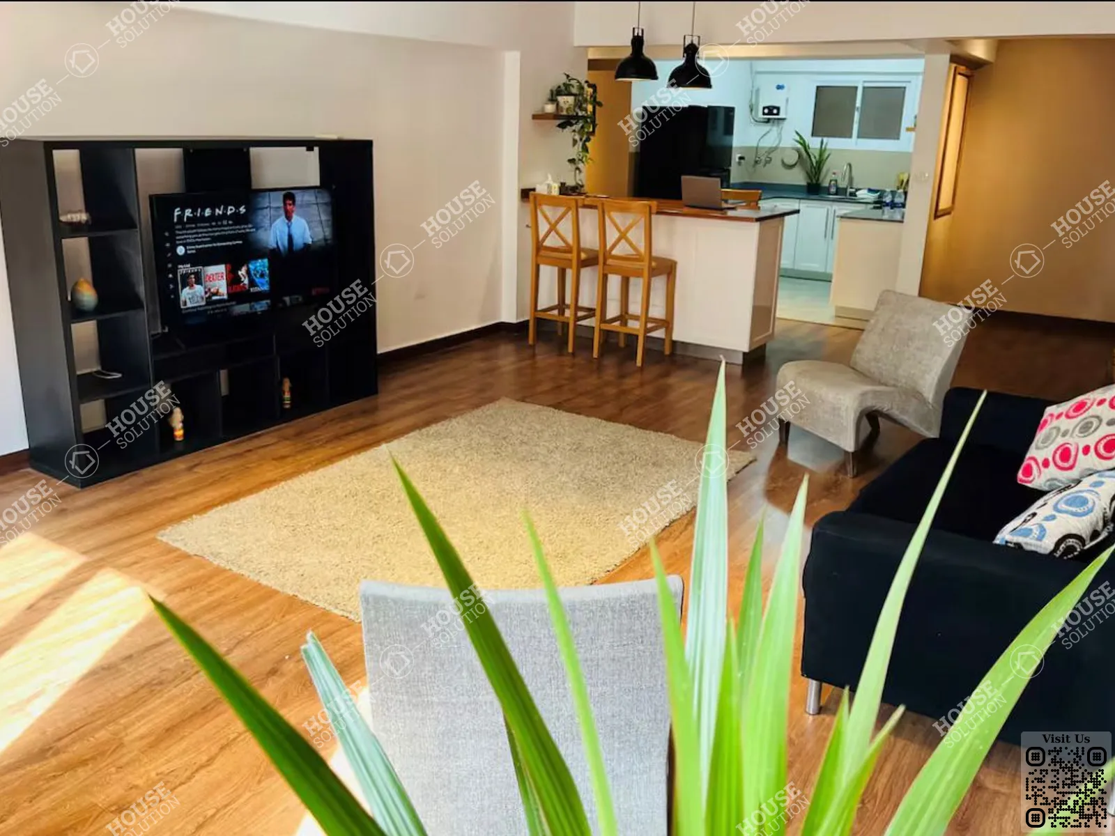 RECEPTION  @ Apartments For Rent In Maadi Maadi Sarayat Area: 150 m² consists of 2 Bedrooms 1 Bathrooms Furnished 5 stars #5999-0