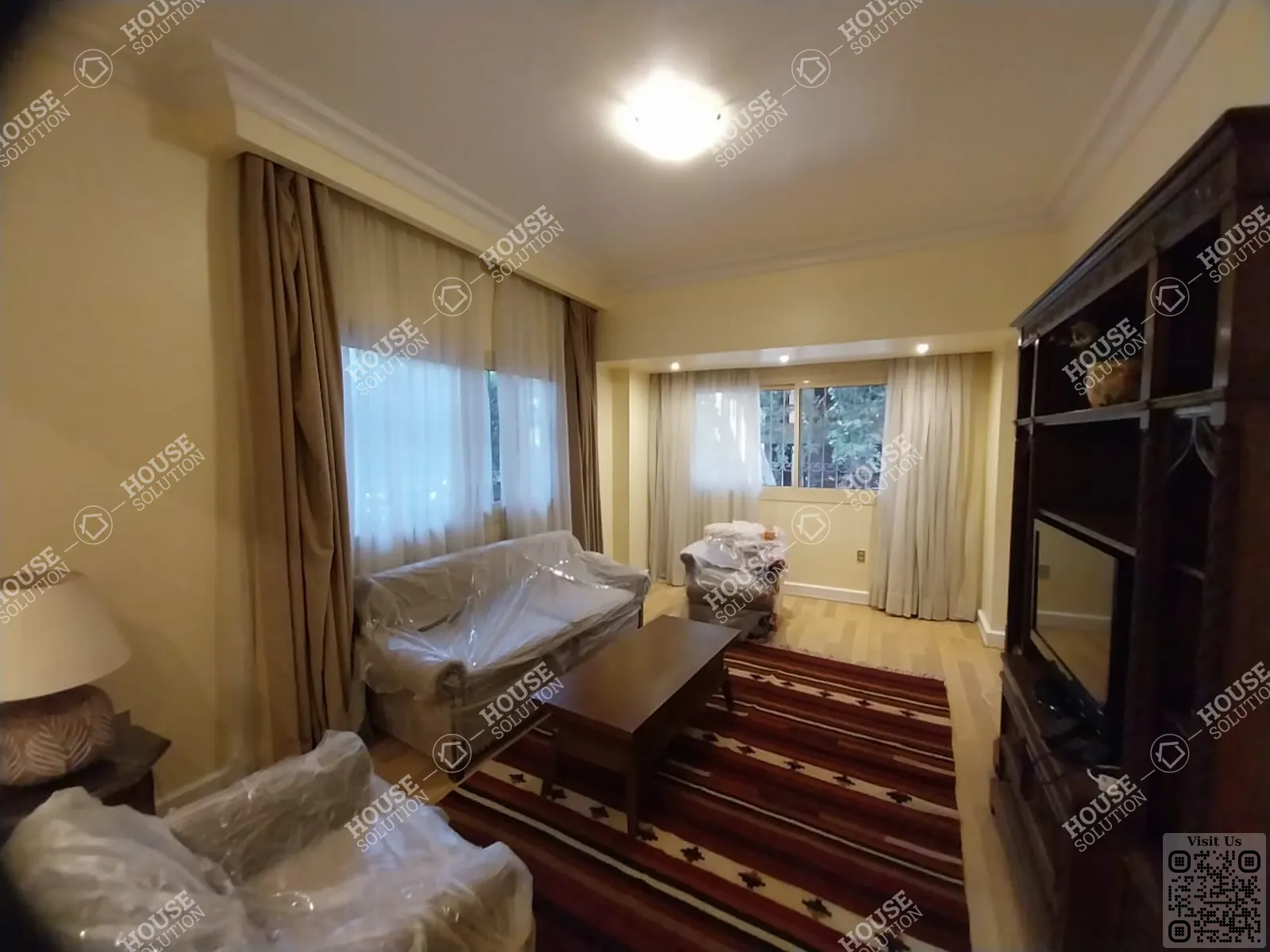 RECEPTION  @ Apartments For Rent In Maadi Maadi Sarayat Area: 150 m² consists of 2 Bedrooms 1 Bathrooms Furnished 5 stars #6000-2