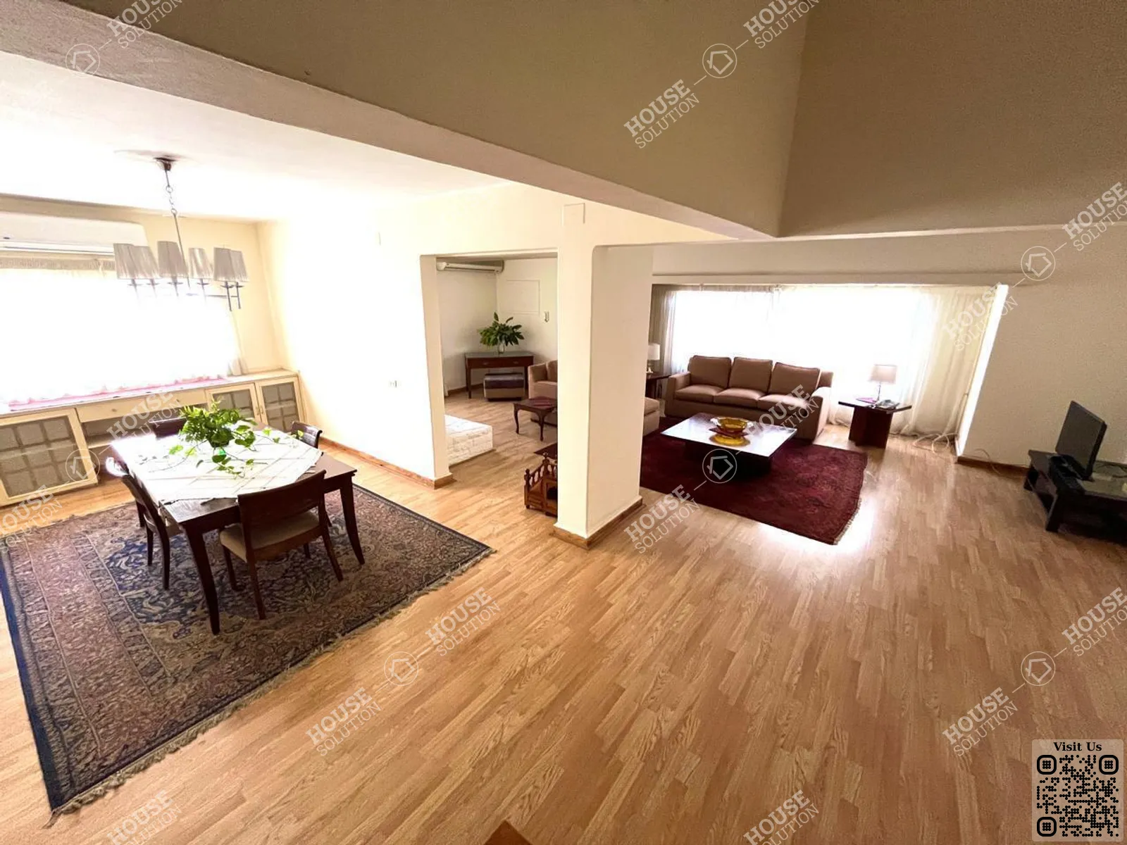 RECEPTION  @ Penthouses For Rent In Maadi Maadi Degla Area: 240 m² consists of 4 Bedrooms 3 Bathrooms Furnished 5 stars #6002-0