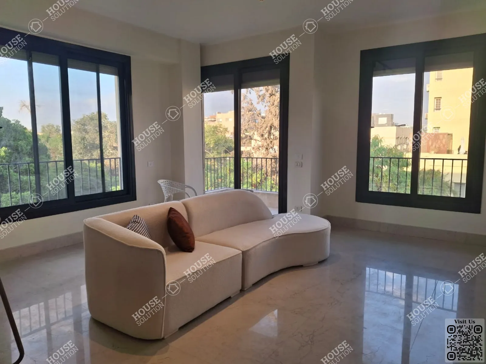 RECEPTION @ Apartments For Rent In Maadi Maadi Sarayat Area: 160 m² consists of 2 Bedrooms 3 Bathrooms Modern furnished 5 stars #6005-1