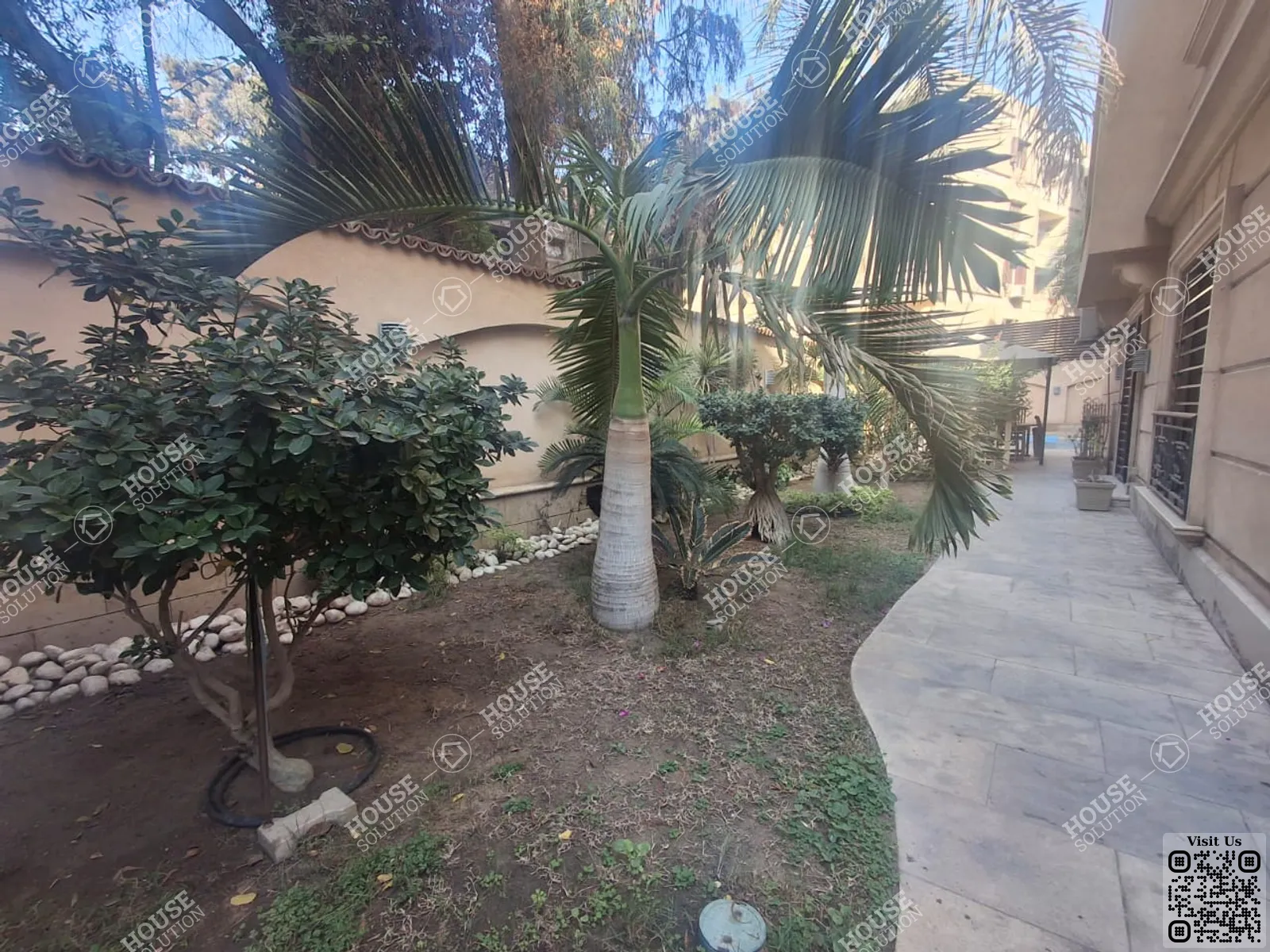 PRIVATE GARDEN  @ Ground Floors For Rent In Maadi Maadi Degla Area: 360 m² consists of 4 Bedrooms 4 Bathrooms Semi furnished 5 stars #6008-2