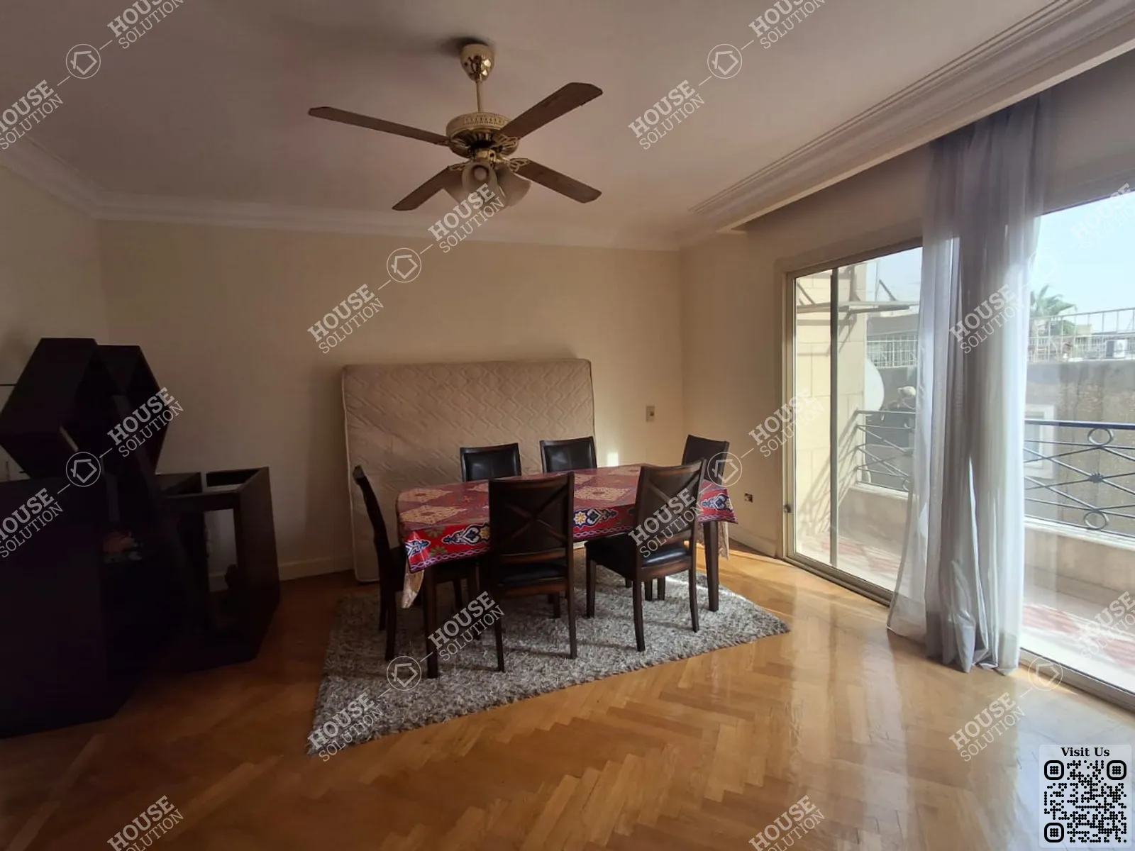 DINING AREA @ Apartments For Rent In Maadi Maadi Sarayat Area: 170 m² consists of 3 Bedrooms 2 Bathrooms Furnished 5 stars #6013-2