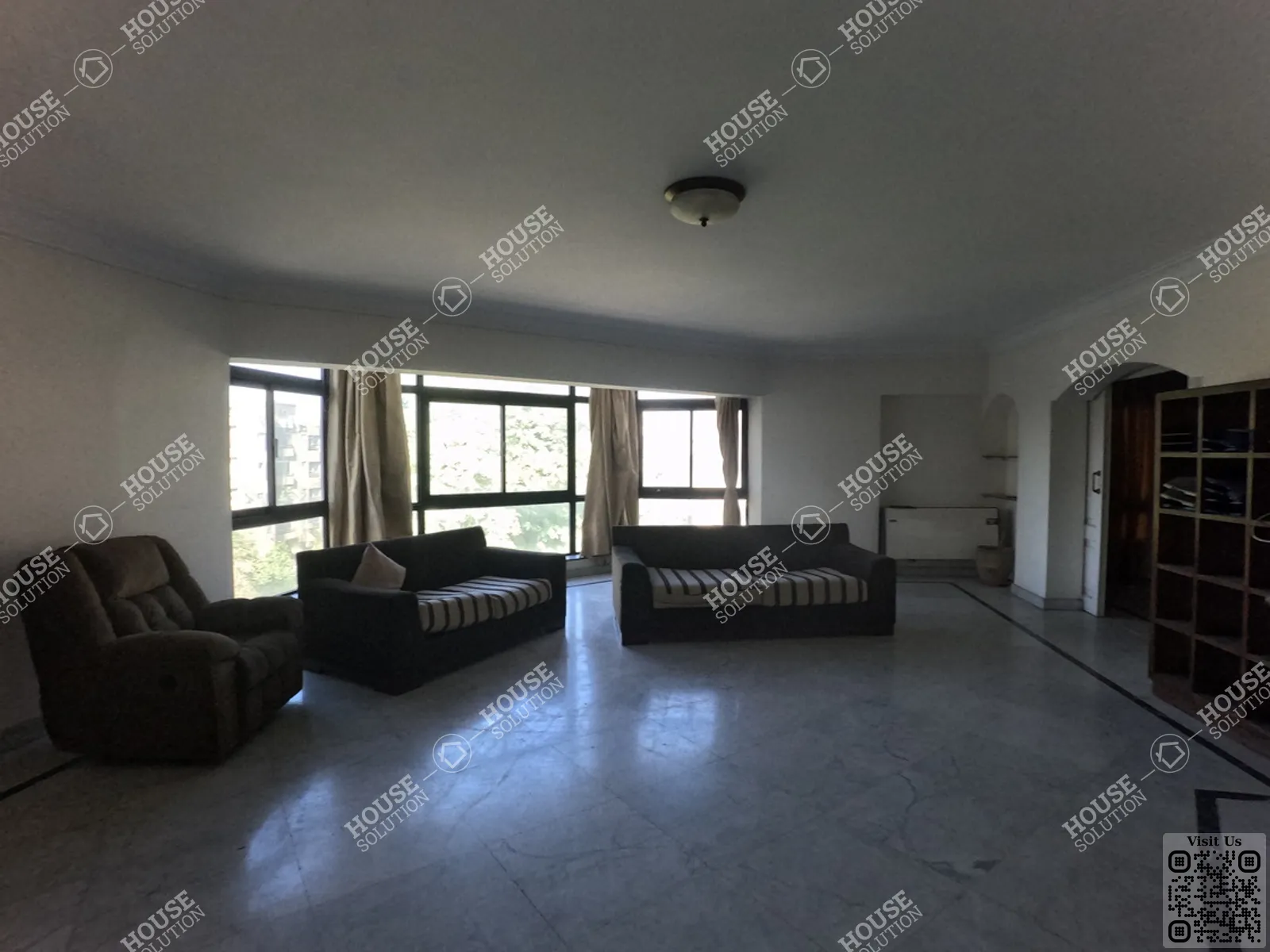 RECEPTION  @ Apartments For Rent In Maadi Maadi Degla Area: 120 m² consists of 3 Bedrooms 3 Bathrooms Furnished 5 stars #6014-0