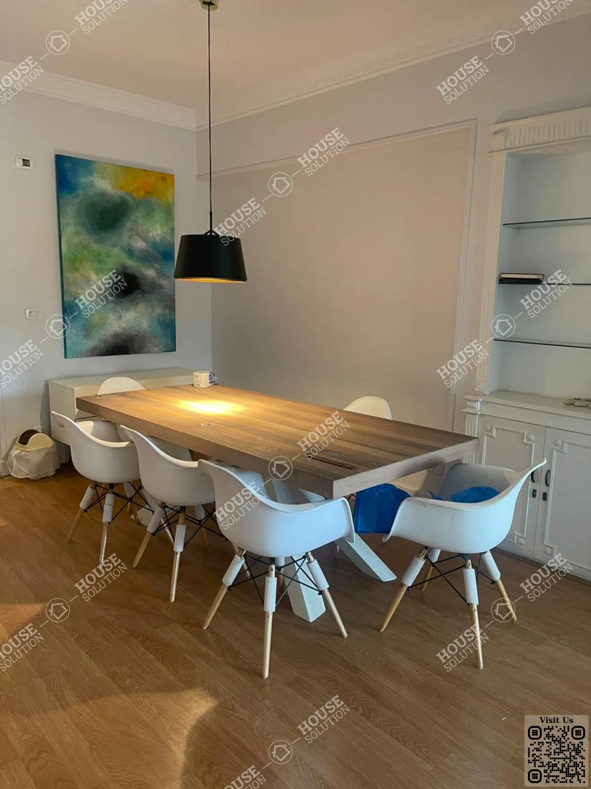 DINING AREA @ Apartments For Rent In Maadi Maadi Sarayat Area: 160 m² consists of 3 Bedrooms 2 Bathrooms Modern furnished 5 stars #6021-2