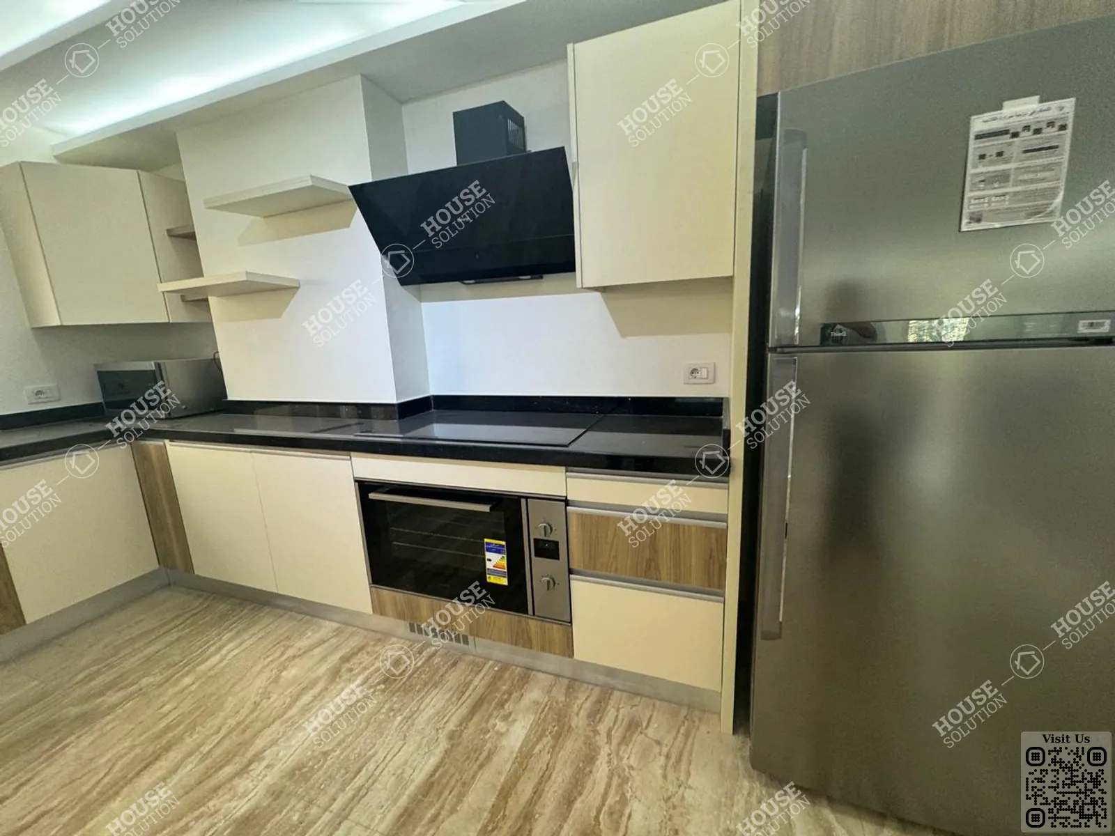 KITCHEN  @ Apartments For Rent In Maadi Maadi Sarayat Area: 255 m² consists of 3 Bedrooms 5 Bathrooms Modern furnished 5 stars #6026-2