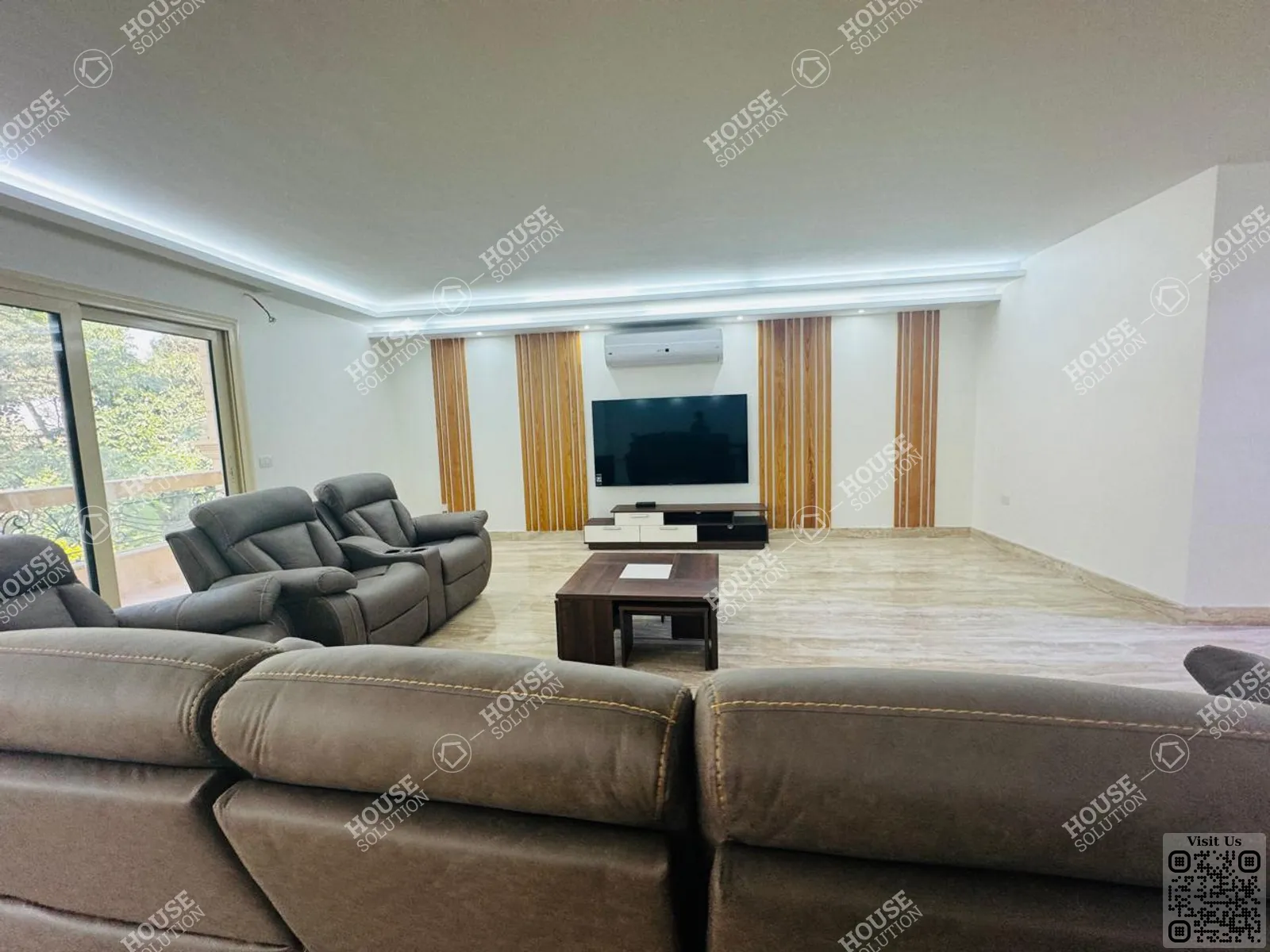 RECEPTION  @ Apartments For Rent In Maadi Maadi Sarayat Area: 255 m² consists of 3 Bedrooms 5 Bathrooms Modern furnished 5 stars #6026-0