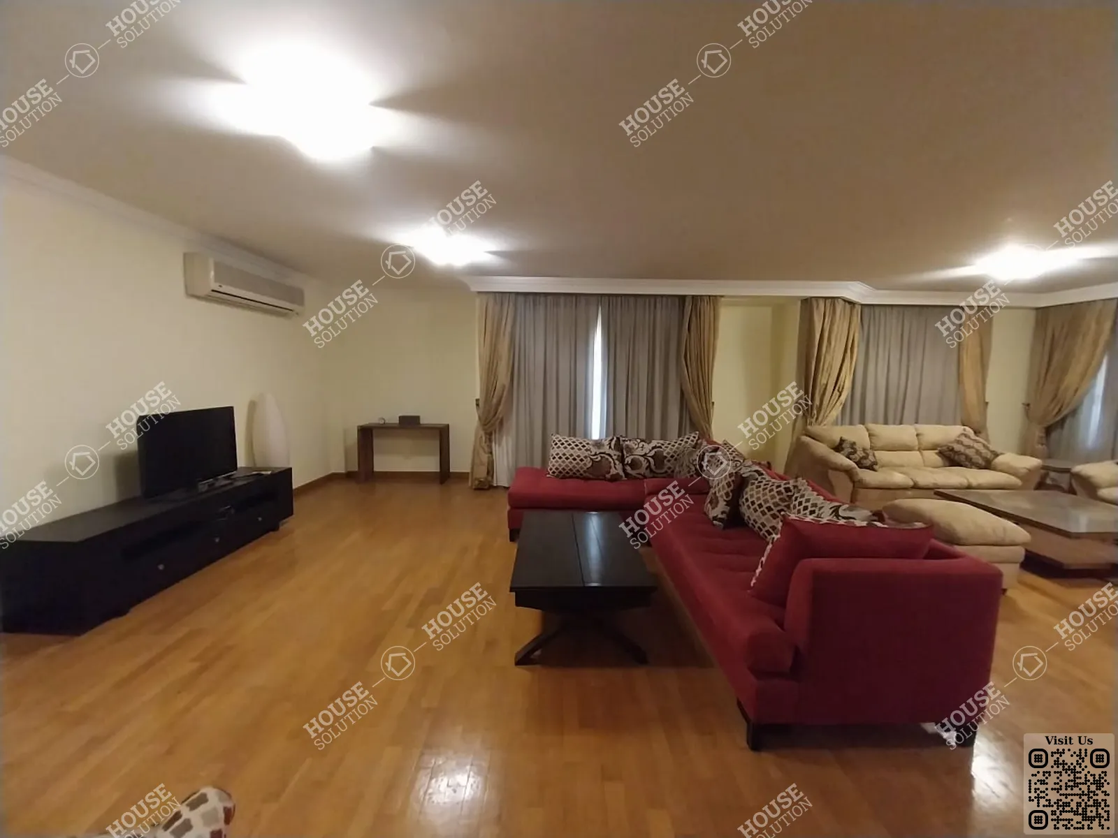 RECEPTION  @ Apartments For Rent In Maadi Maadi Sarayat Area: 240 m² consists of 3 Bedrooms 4 Bathrooms Furnished 5 stars #6032-1