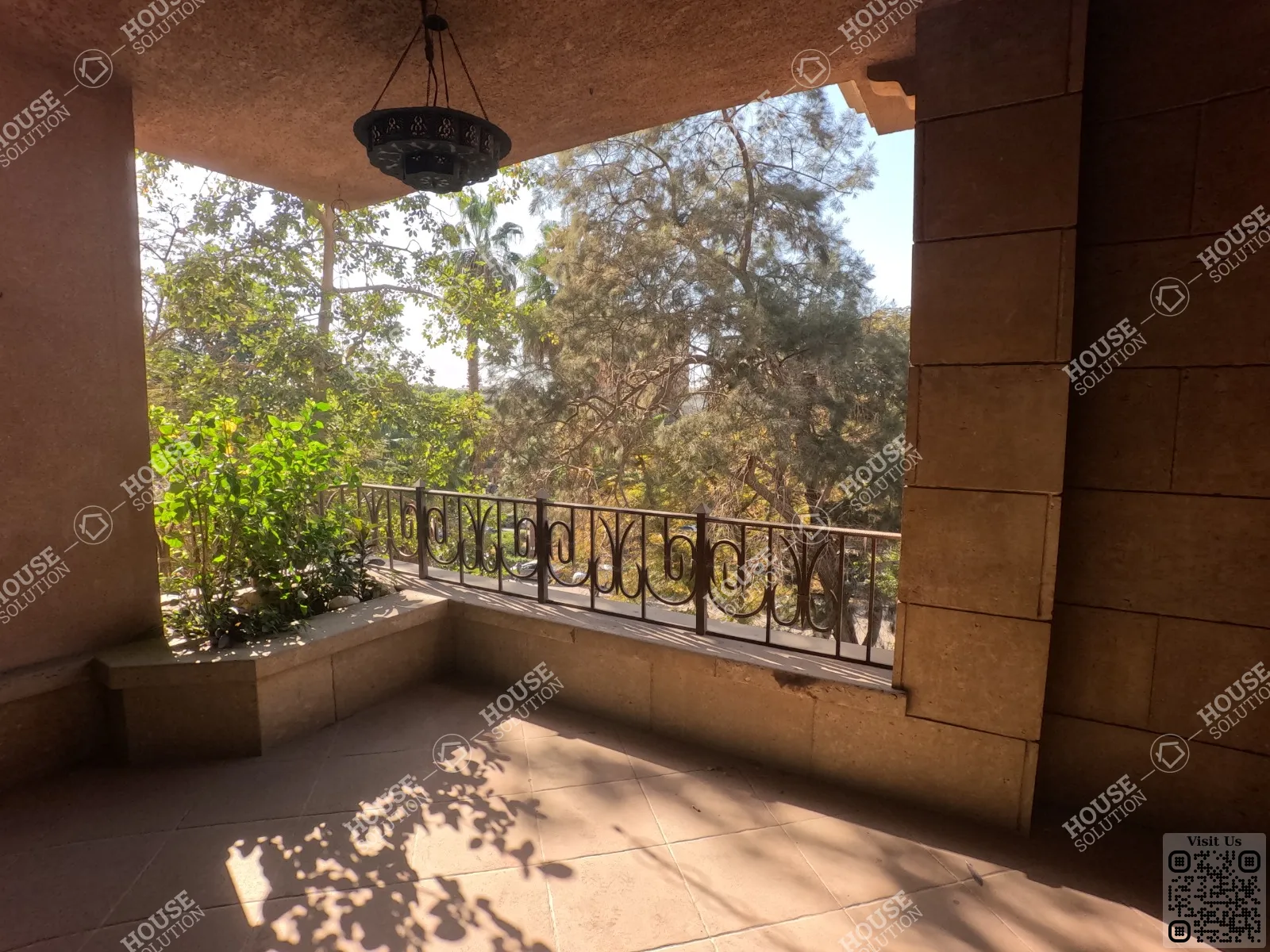 BALCONY  @ Duplexes For Rent In Maadi Maadi Degla Area: 280 m² consists of 3 Bedrooms 4 Bathrooms Semi furnished 5 stars #6033-1