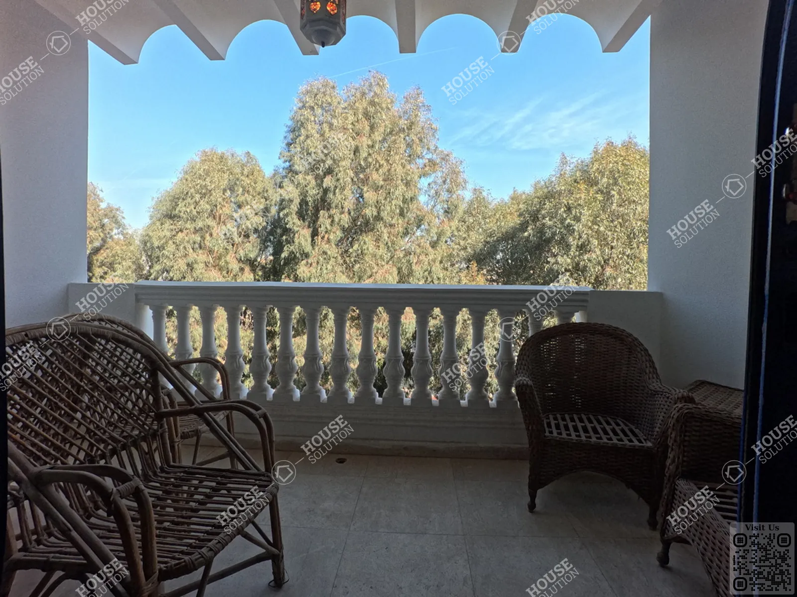 BALCONY @ Apartments For Rent In Maadi Maadi Sarayat Area: 250 m² consists of 3 Bedrooms 3 Bathrooms Furnished 1 stars #6036-2