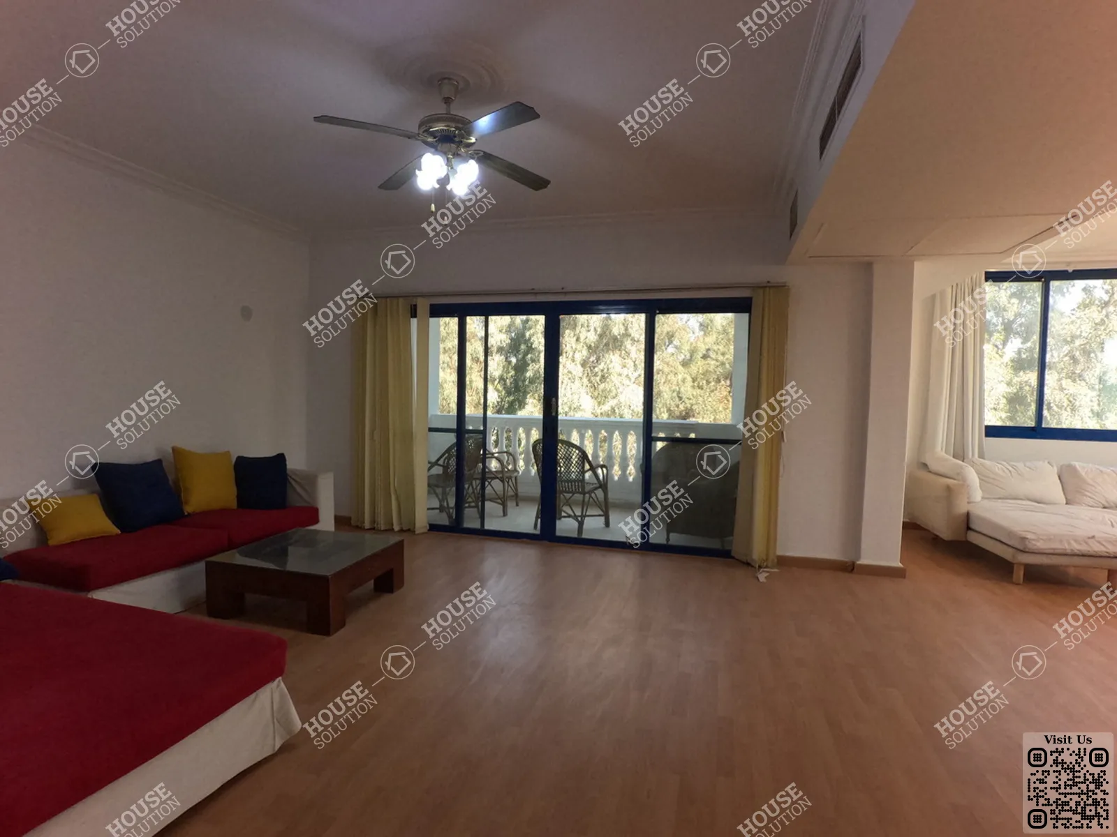 RECEPTION @ Apartments For Rent In Maadi Maadi Sarayat Area: 250 m² consists of 3 Bedrooms 3 Bathrooms Furnished 1 stars #6036-1