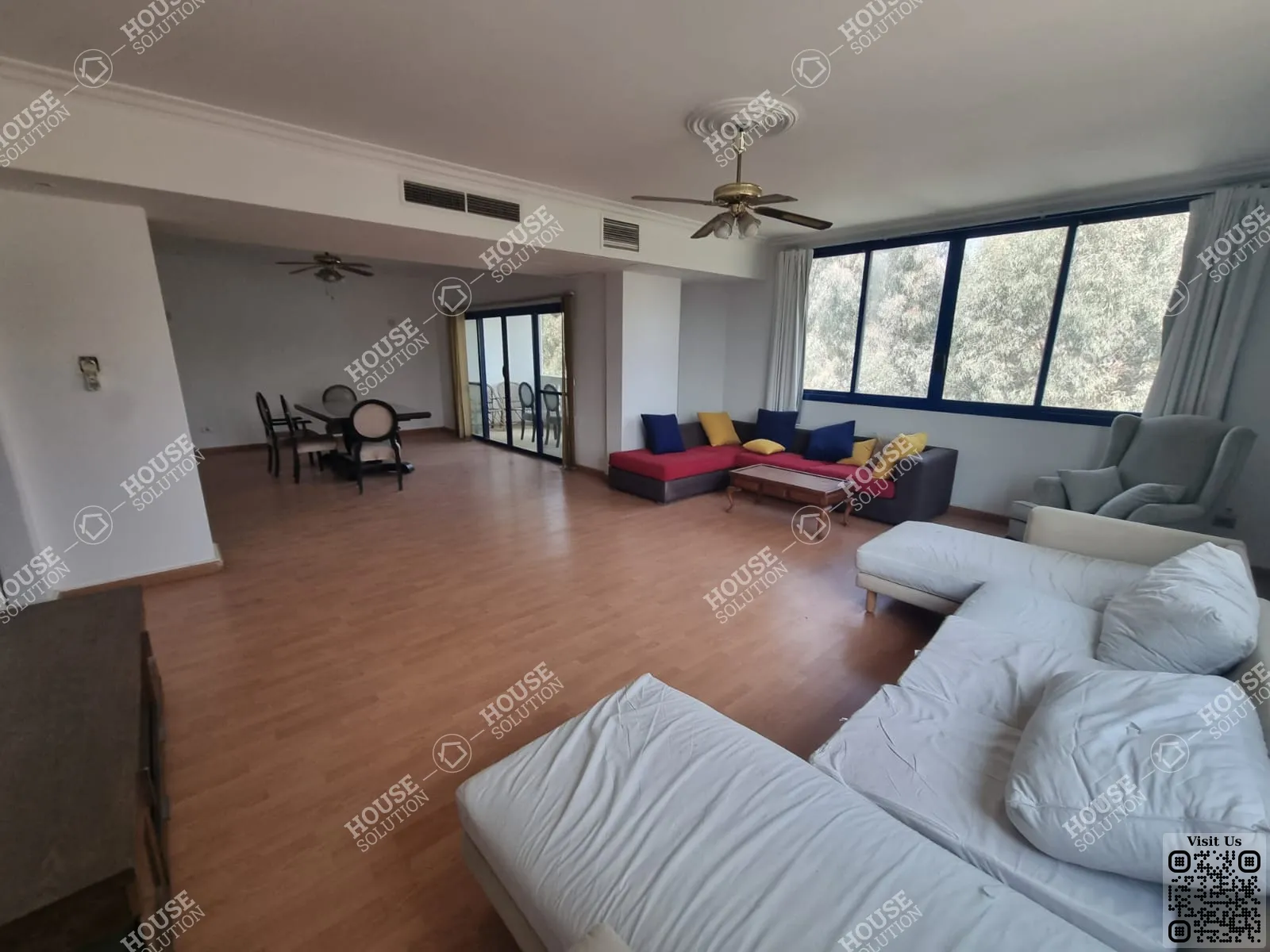 RECEPTION @ Apartments For Rent In Maadi Maadi Sarayat Area: 250 m² consists of 4 Bedrooms 4 Bathrooms Furnished 5 stars #6036-0