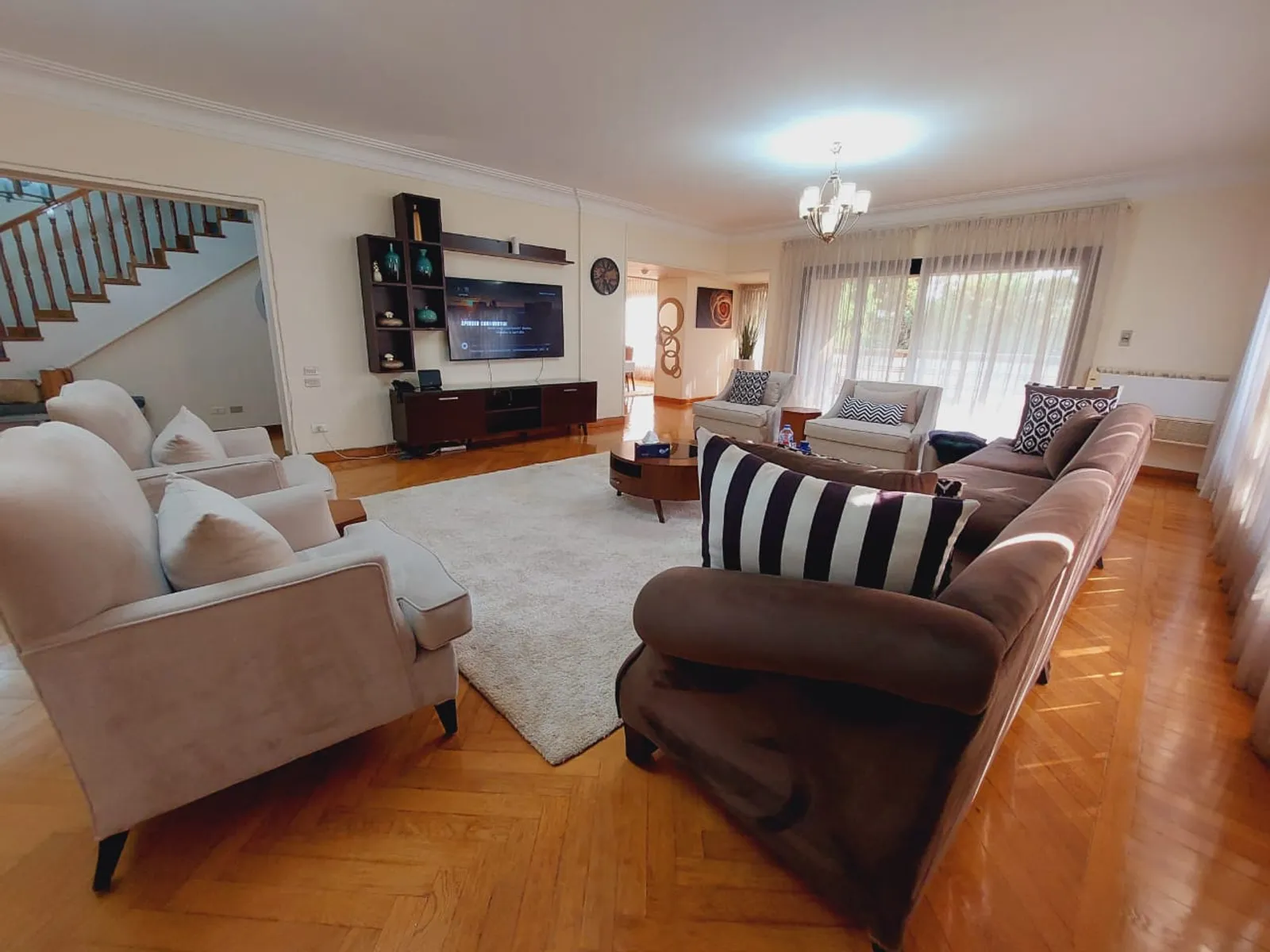 Duplexes For Sale In Maadi Maadi Sarayat Area: 280 m² consists of 4 Bedrooms 3 Bathrooms Furnished 5 stars #6044