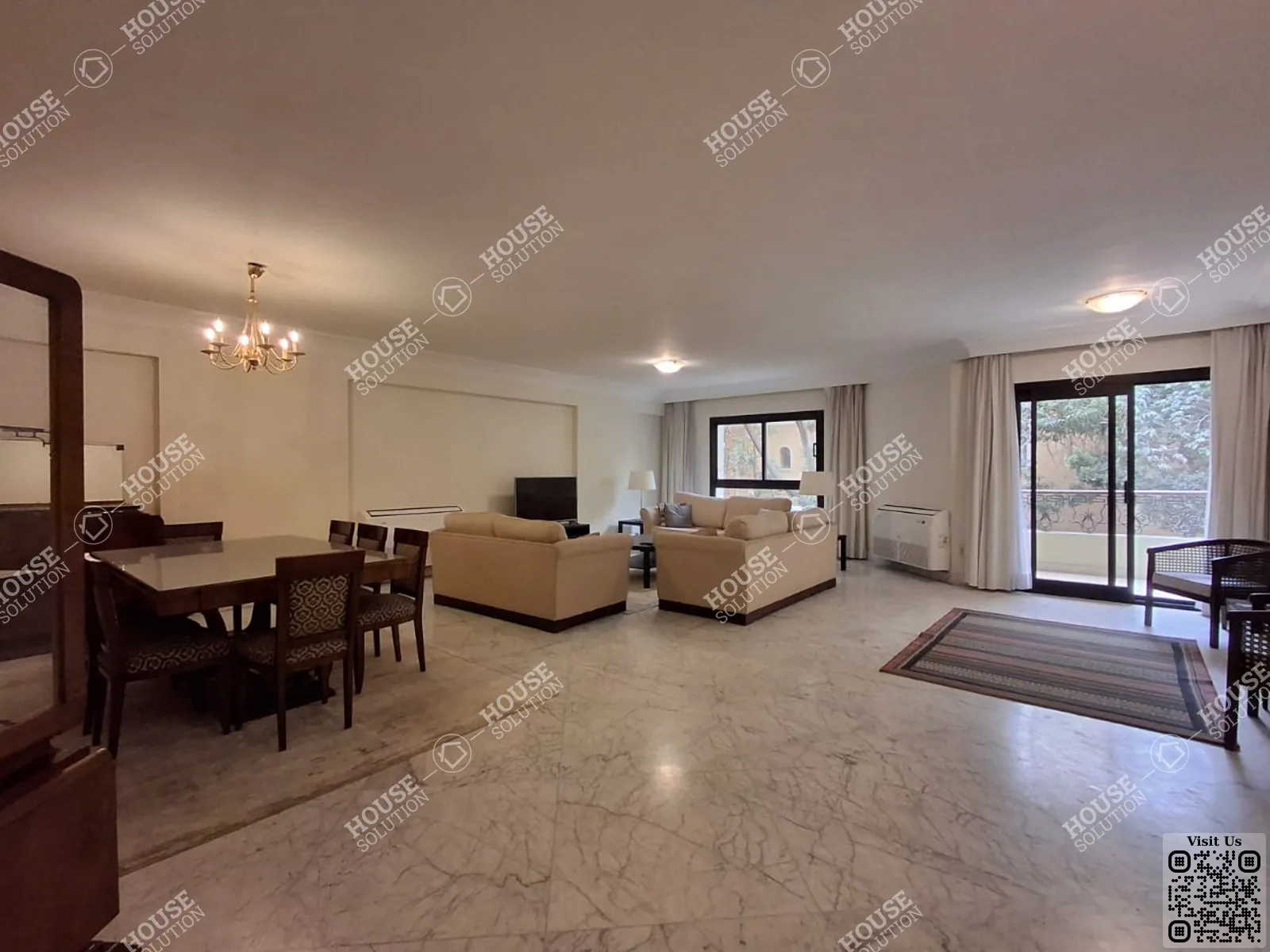 RECEPTION  @ Apartments For Rent In Maadi Maadi Sarayat Area: 280 m² consists of 4 Bedrooms 3 Bathrooms Furnished 5 stars #6047-0