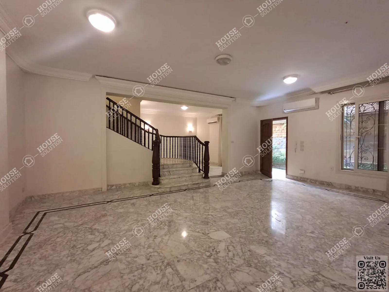 RECEPTION  @ Ground Floors For Rent In Maadi Maadi Sarayat Area: 320 m² consists of 4 Bedrooms 3 Bathrooms Semi furnished 5 stars #6048-2