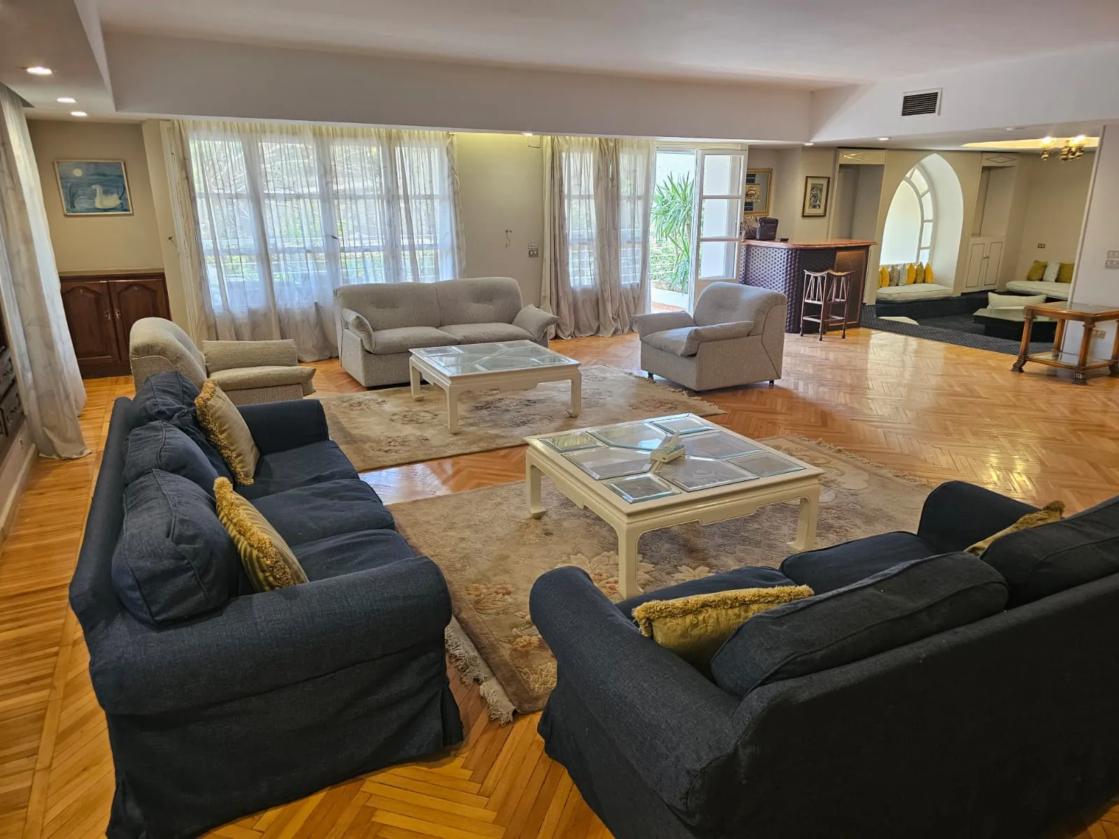 Apartments For Sale In Maadi Maadi Sarayat Area: 300 m² consists of 4 Bedrooms 3 Bathrooms Furnished 5 stars #6052