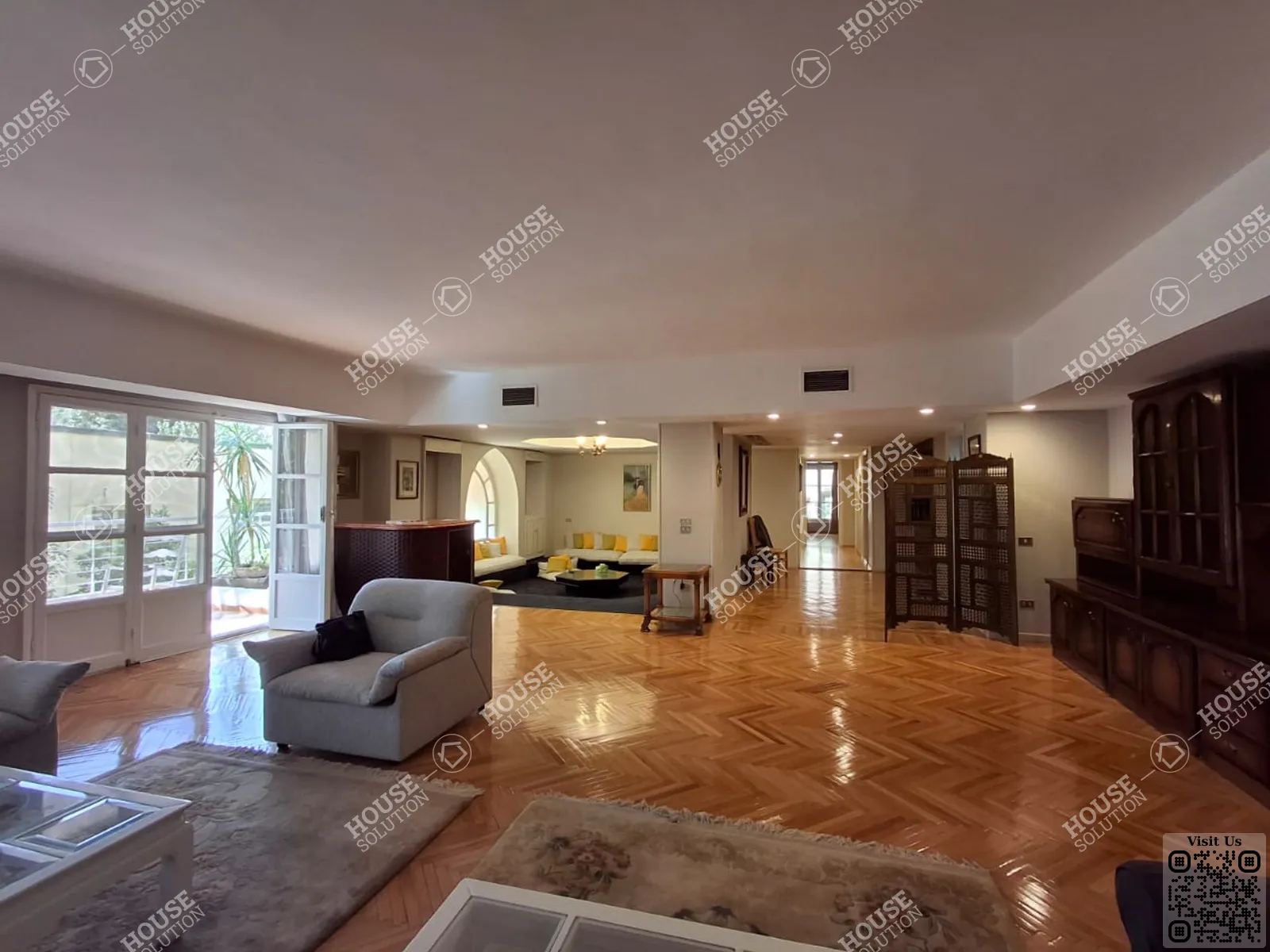 RECEPTION @ Apartments For Rent In Maadi Maadi Sarayat Area: 300 m² consists of 4 Bedrooms 3 Bathrooms Furnished 5 stars #6052-0