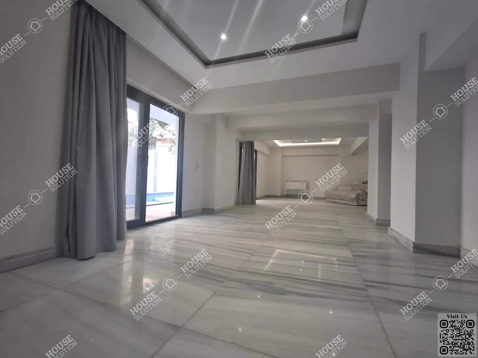 RECEPTION  @ Ground Floors For Rent In Maadi Maadi Sarayat Area: 400 m² consists of 3 Bedrooms 4 Bathrooms Modern furnished 5 stars #6054-2