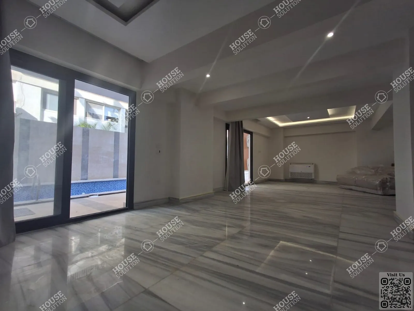 RECEPTION  @ Ground Floors For Rent In Maadi Maadi Sarayat Area: 400 m² consists of 3 Bedrooms 4 Bathrooms Modern furnished 5 stars #6054-1
