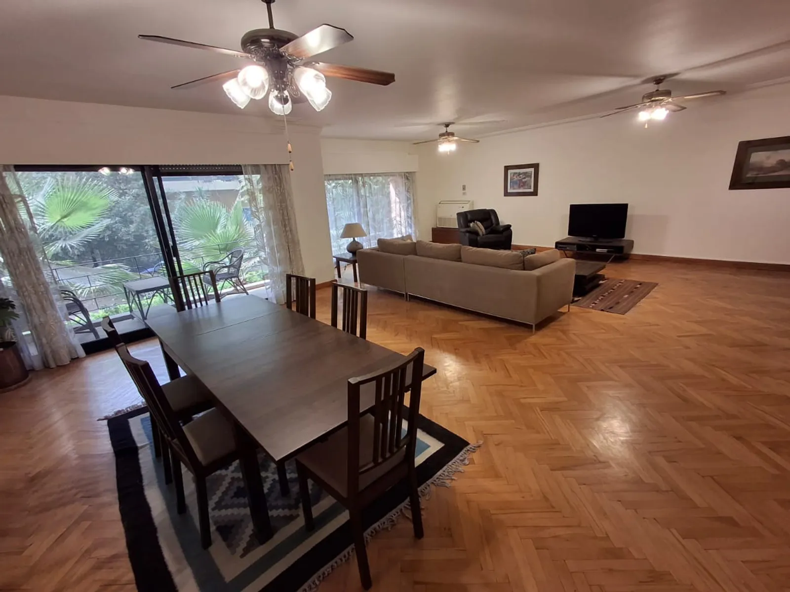 Ground Floors For Sale In Maadi Maadi Sarayat Area: 220 m² consists of 3 Bedrooms 3 Bathrooms Furnished 5 stars #6056