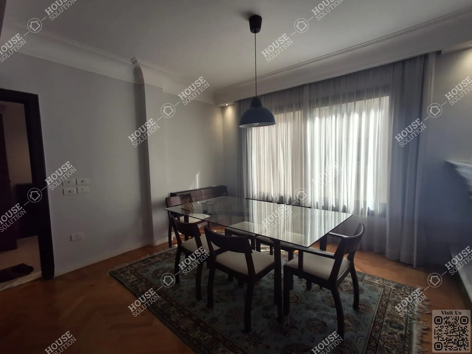 DINING AREA @ Apartments For Rent In Maadi Maadi Sarayat Area: 135 m² consists of 2 Bedrooms 2 Bathrooms Furnished 5 stars #6058-2