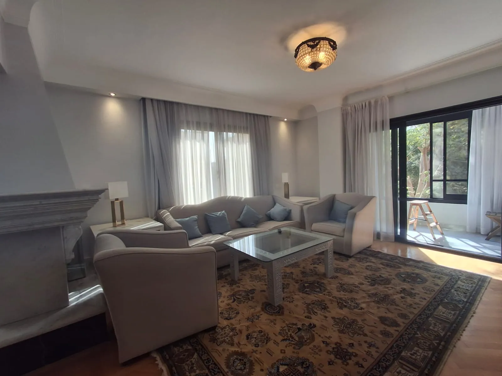 Apartments For Sale In Maadi Maadi Sarayat Area: 135 m² consists of 2 Bedrooms 2 Bathrooms Furnished 5 stars #6058