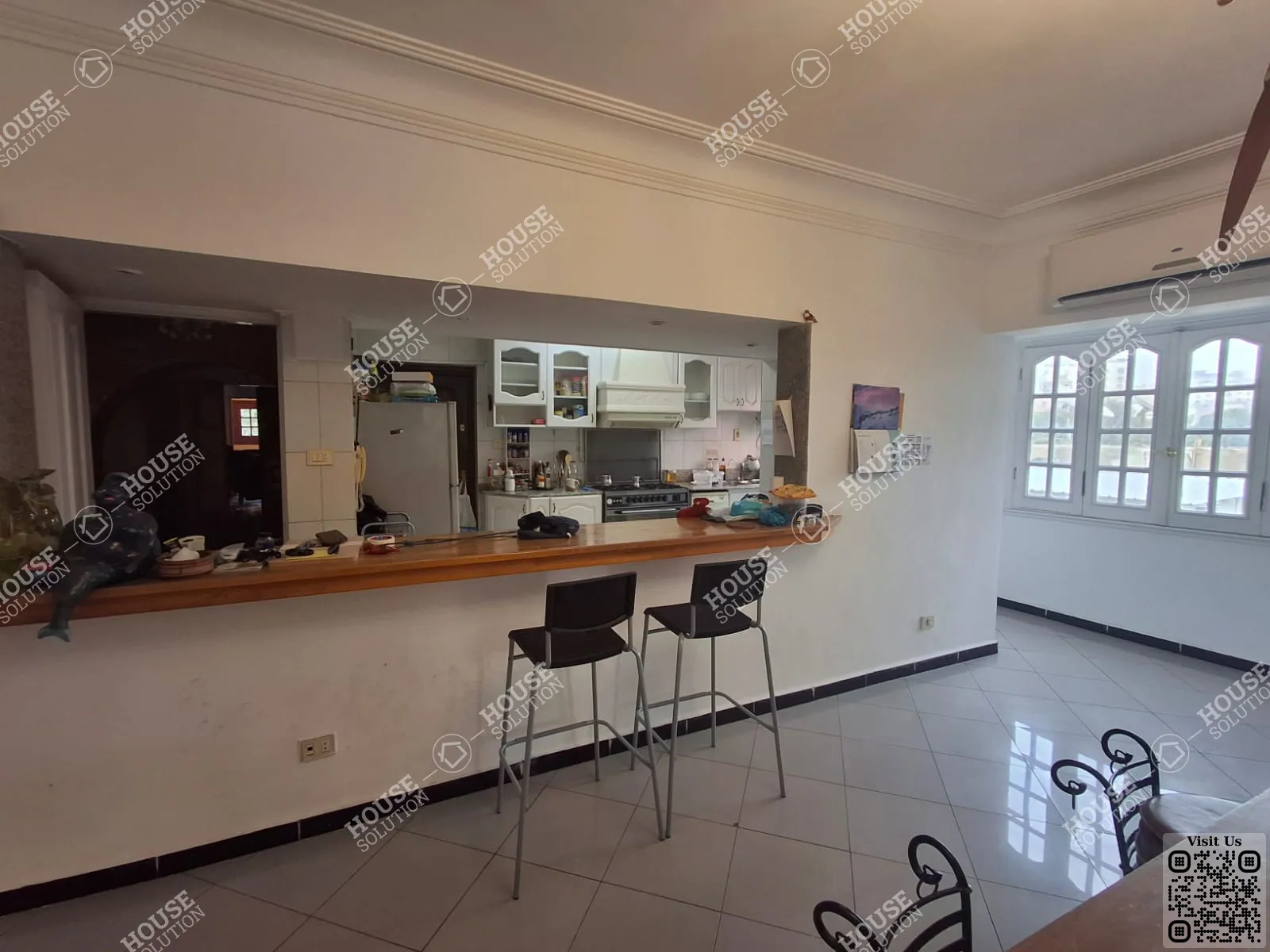 RECEPTION  @ Apartments For Sale In Maadi Maadi Sarayat Area: 280 m² consists of 3 Bedrooms 3 Bathrooms Finished 5 stars #6059-1