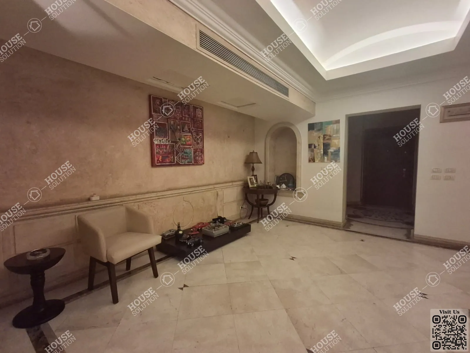 RECEPTION  @ Ground Floors For Rent In Maadi Maadi Sarayat Area: 380 m² consists of 5 Bedrooms 6 Bathrooms Semi furnished 5 stars #6062-1